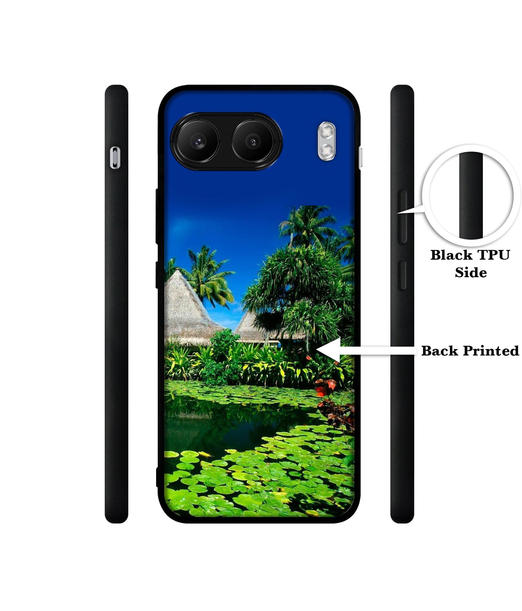 Tropics Water Designer 2D Printed Back Case Cover for OnePlus Nord 4 5G