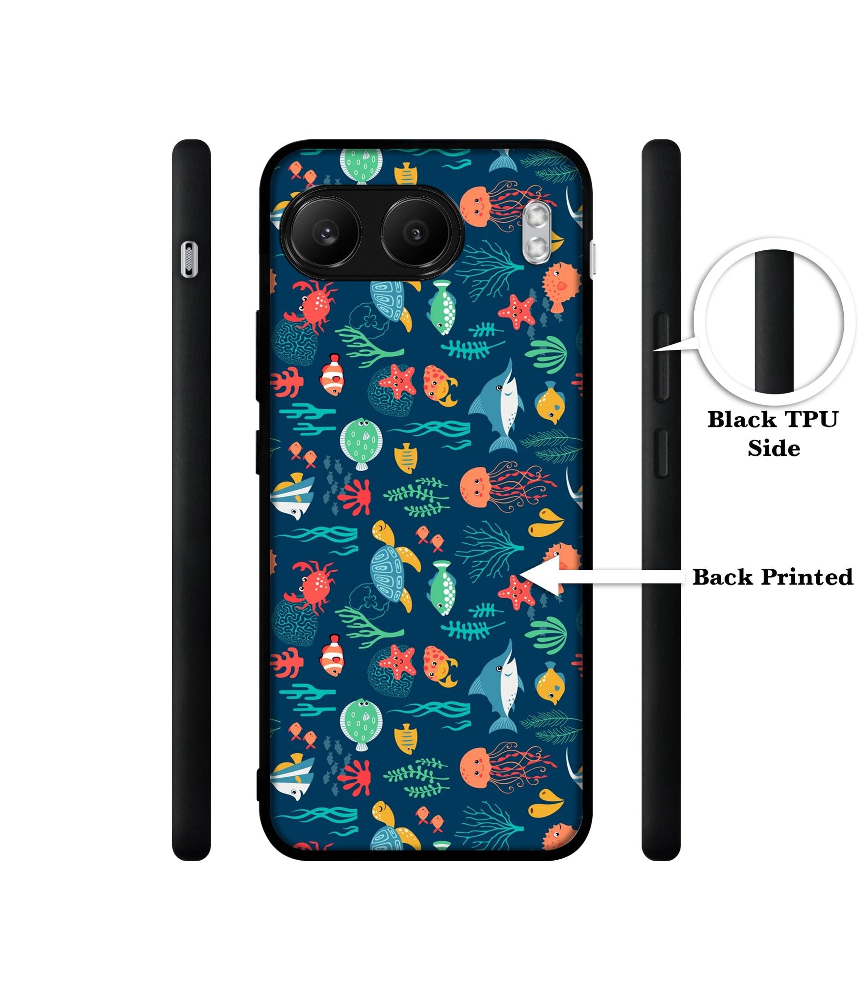 Aquarium Texture Designer 2D Printed Back Case Cover for OnePlus Nord 4 5G
