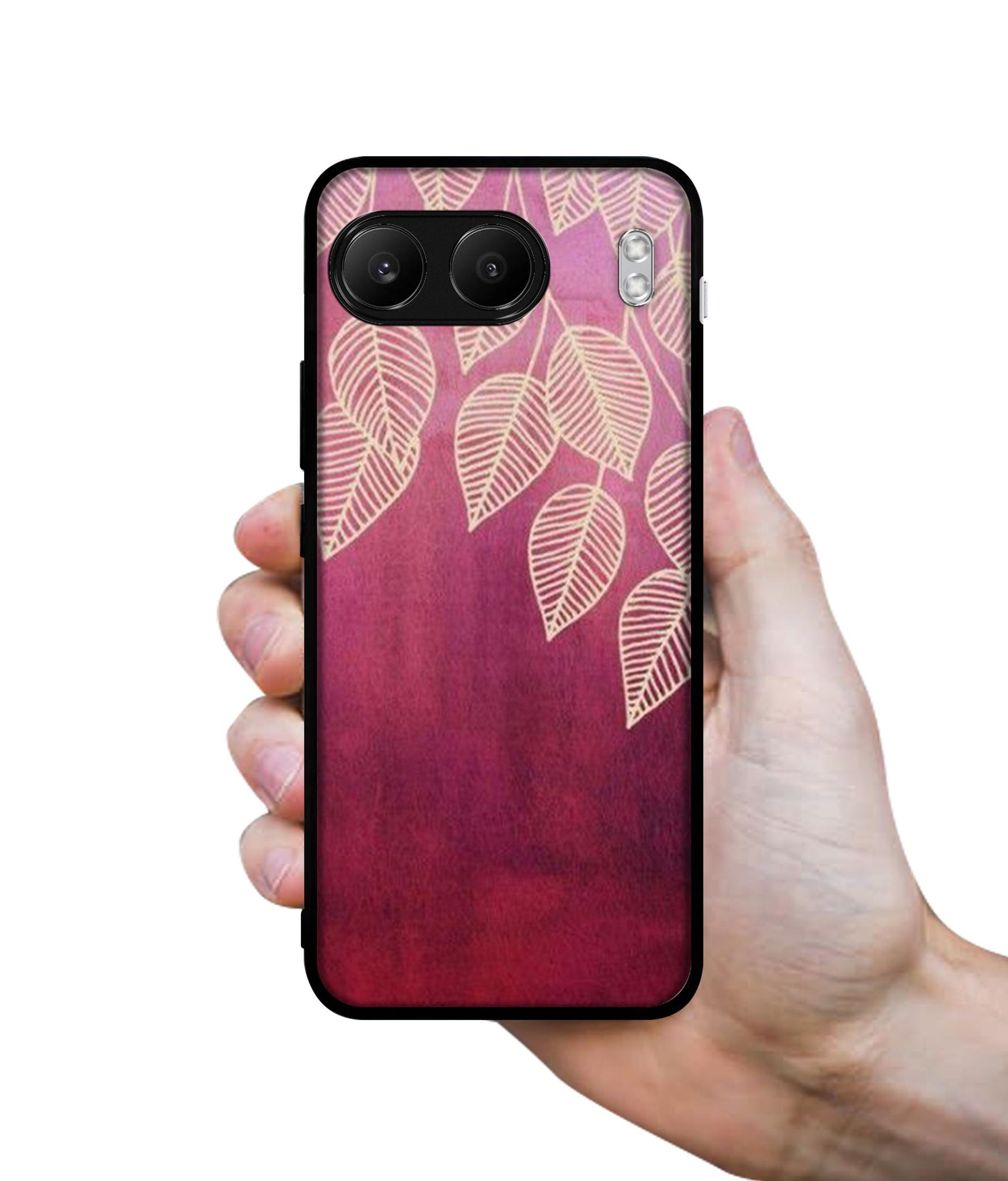 Leaf Pattern Designer 2D Printed Back Case Cover for OnePlus Nord 4 5G