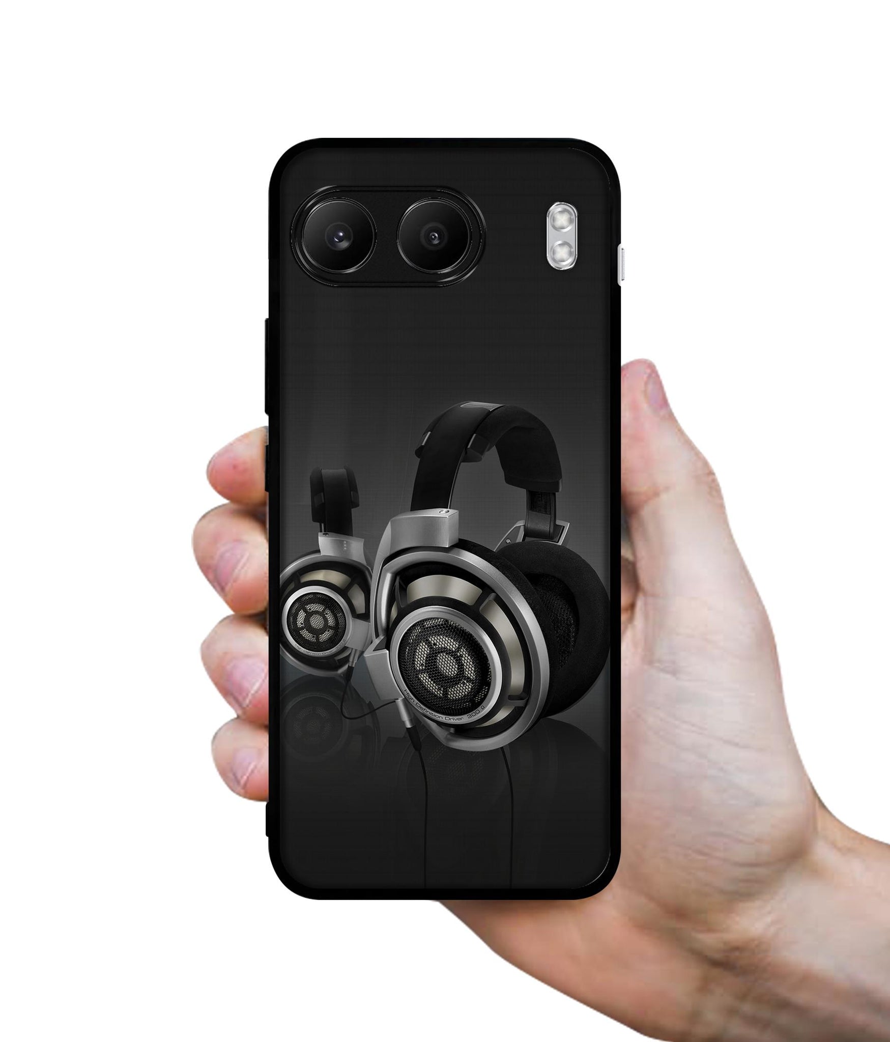 Head Phone Designer 2D Printed Back Case Cover for OnePlus Nord 4 5G