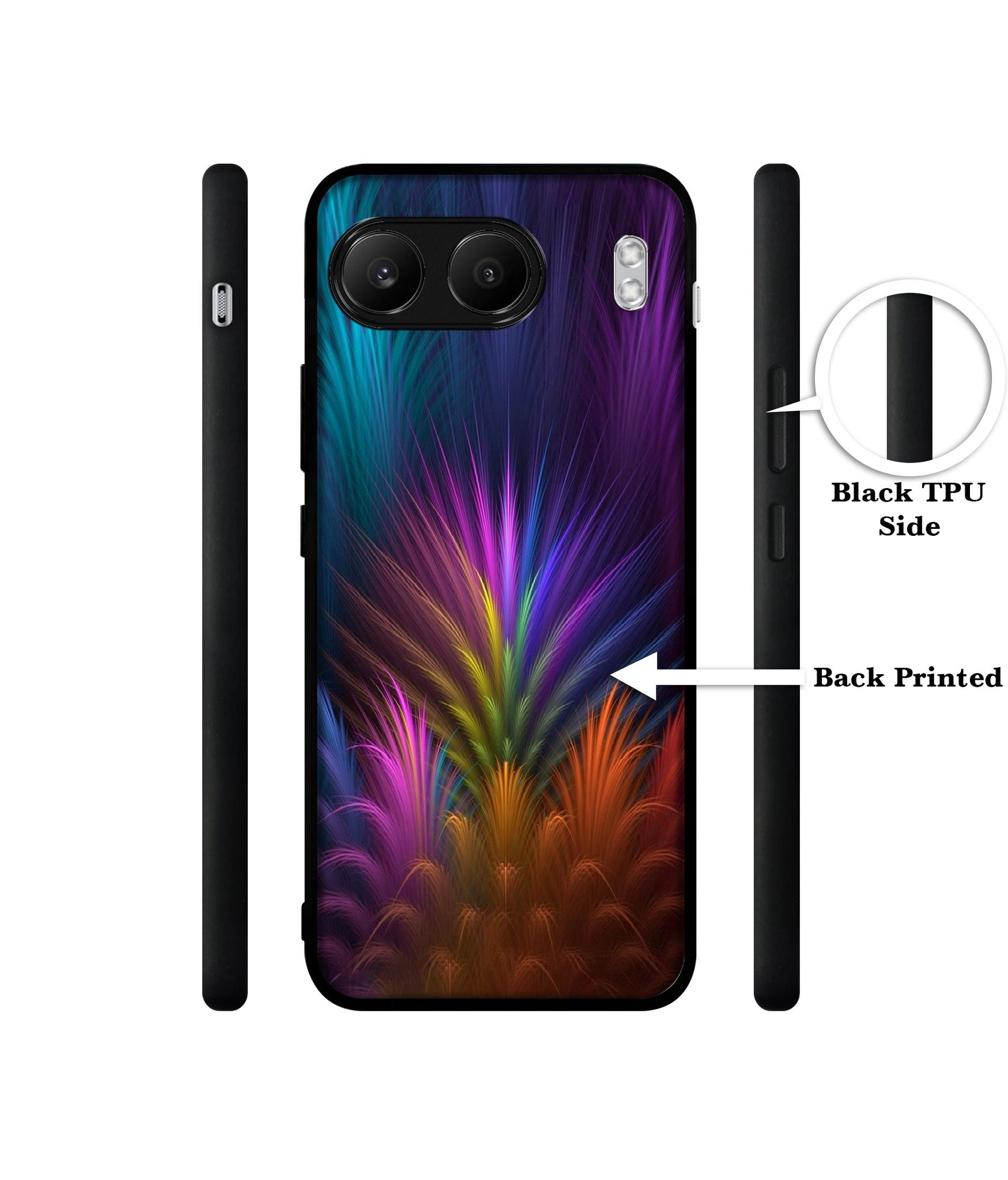 Multicoloured Designer 2D Printed Back Case Cover for OnePlus Nord 4 5G