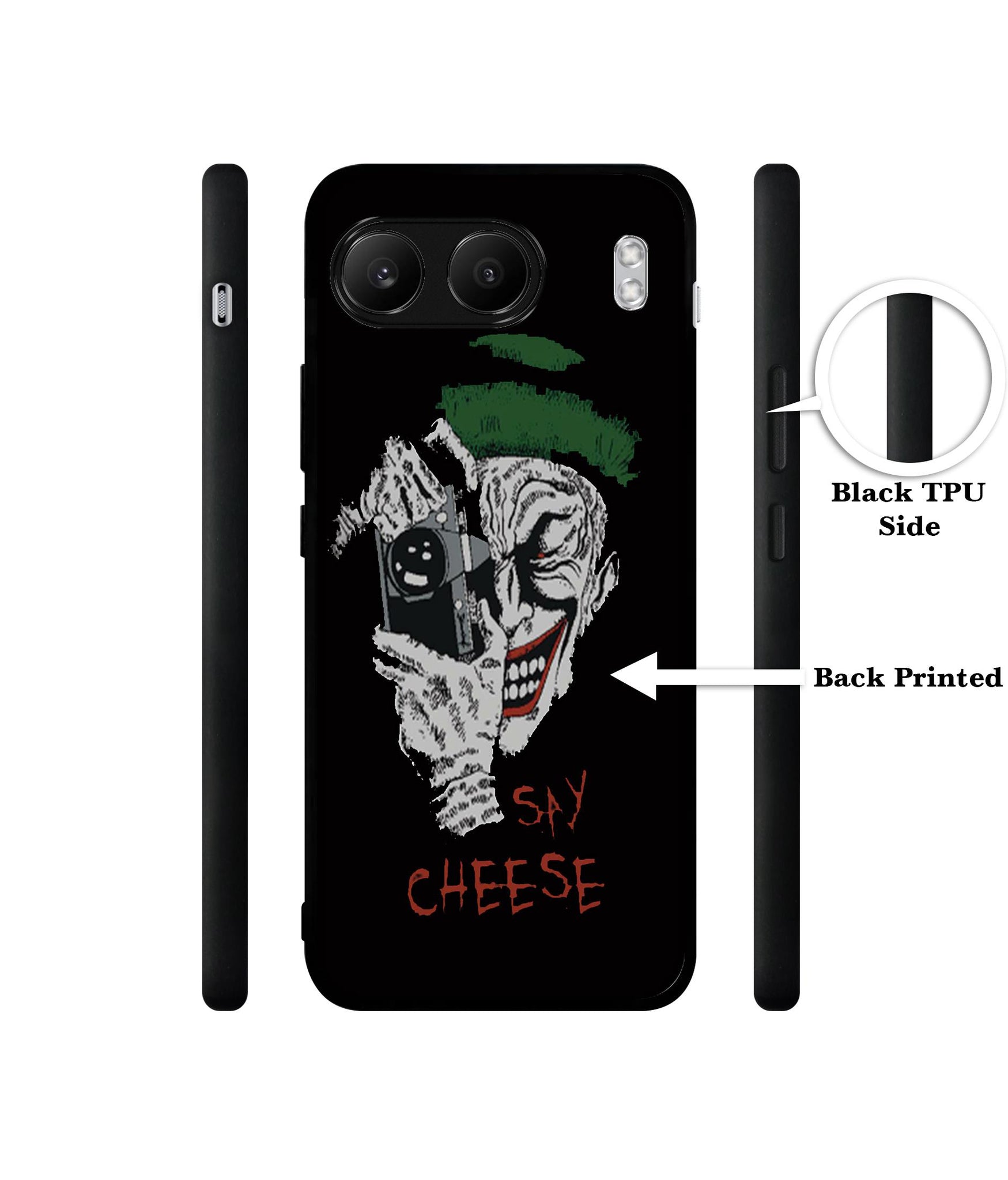 Joker Say Cheese Designer 2D Printed Back Case Cover for OnePlus Nord 4 5G