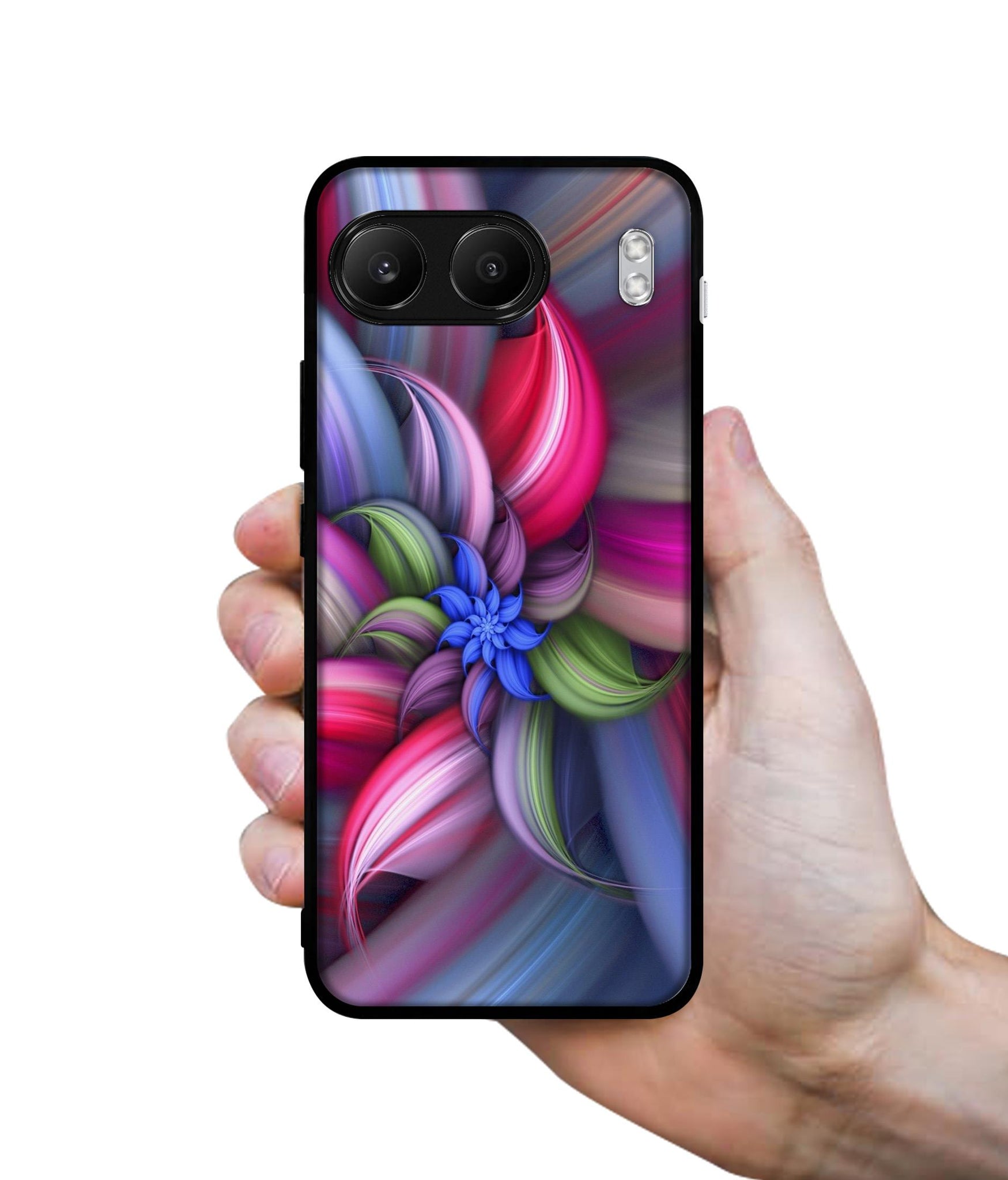 Colorful Flower Designer 2D Printed Back Case Cover for OnePlus Nord 4 5G