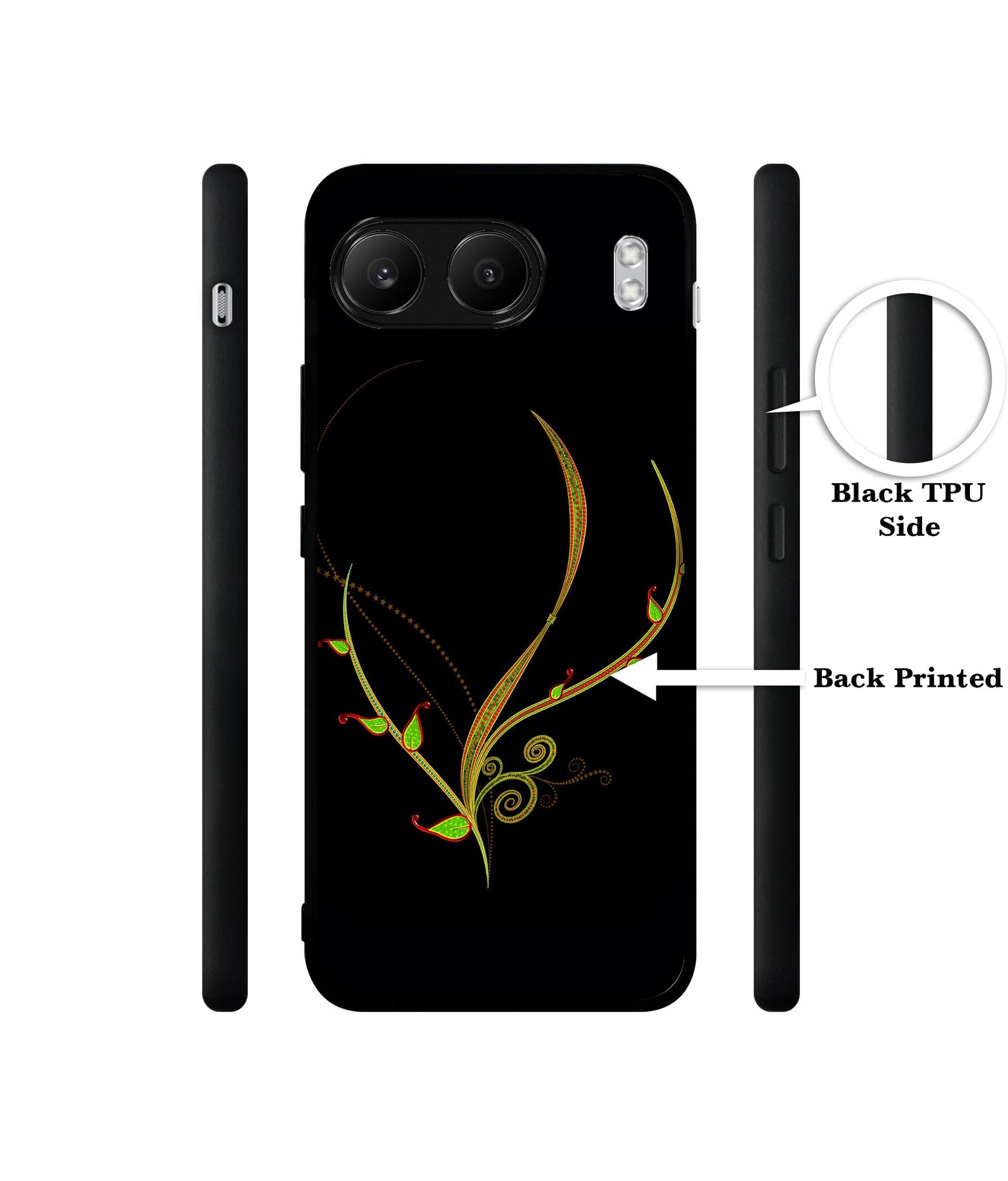 Yellow Pattern Designer 2D Printed Back Case Cover for OnePlus Nord 4 5G