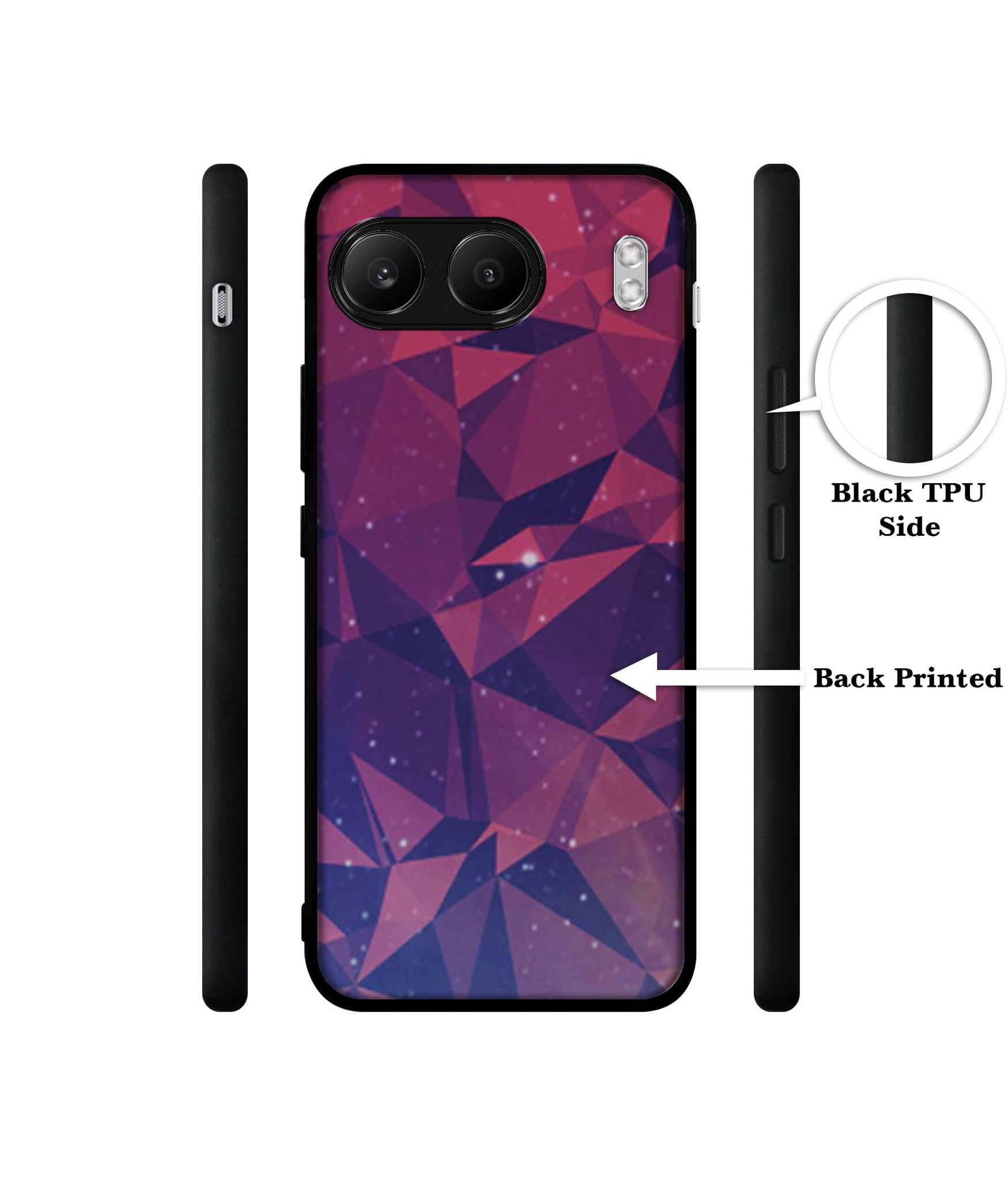Bad Color Shape Designer 2D Printed Back Case Cover for OnePlus Nord 4 5G