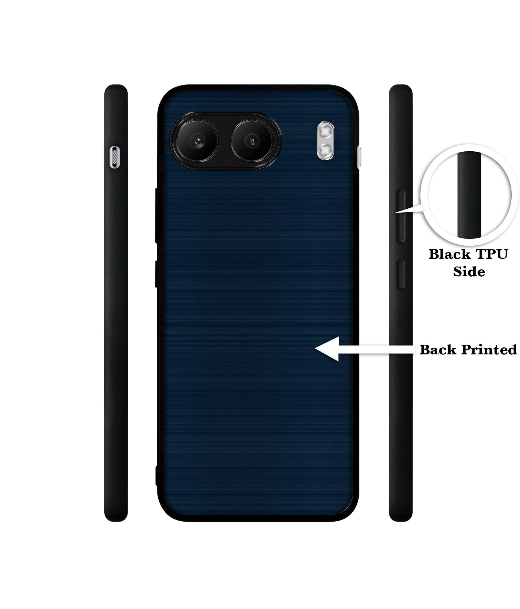 Blue Line Designer 2D Printed Back Case Cover for OnePlus Nord 4 5G