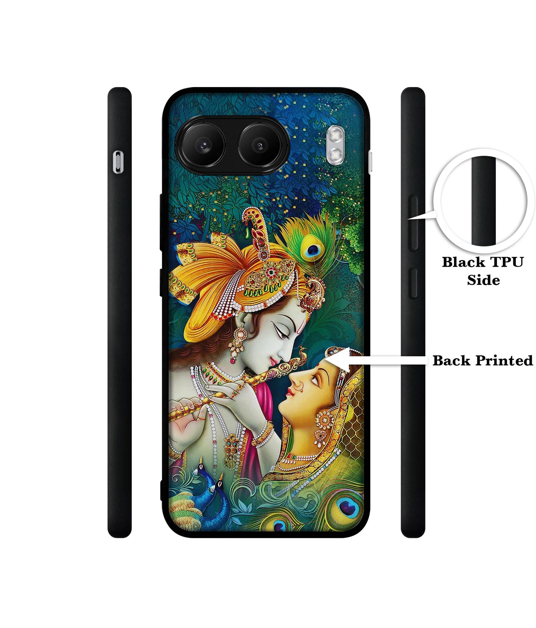 Radha Kishan Love Designer 2D Printed Back Case Cover for OnePlus Nord 4 5G