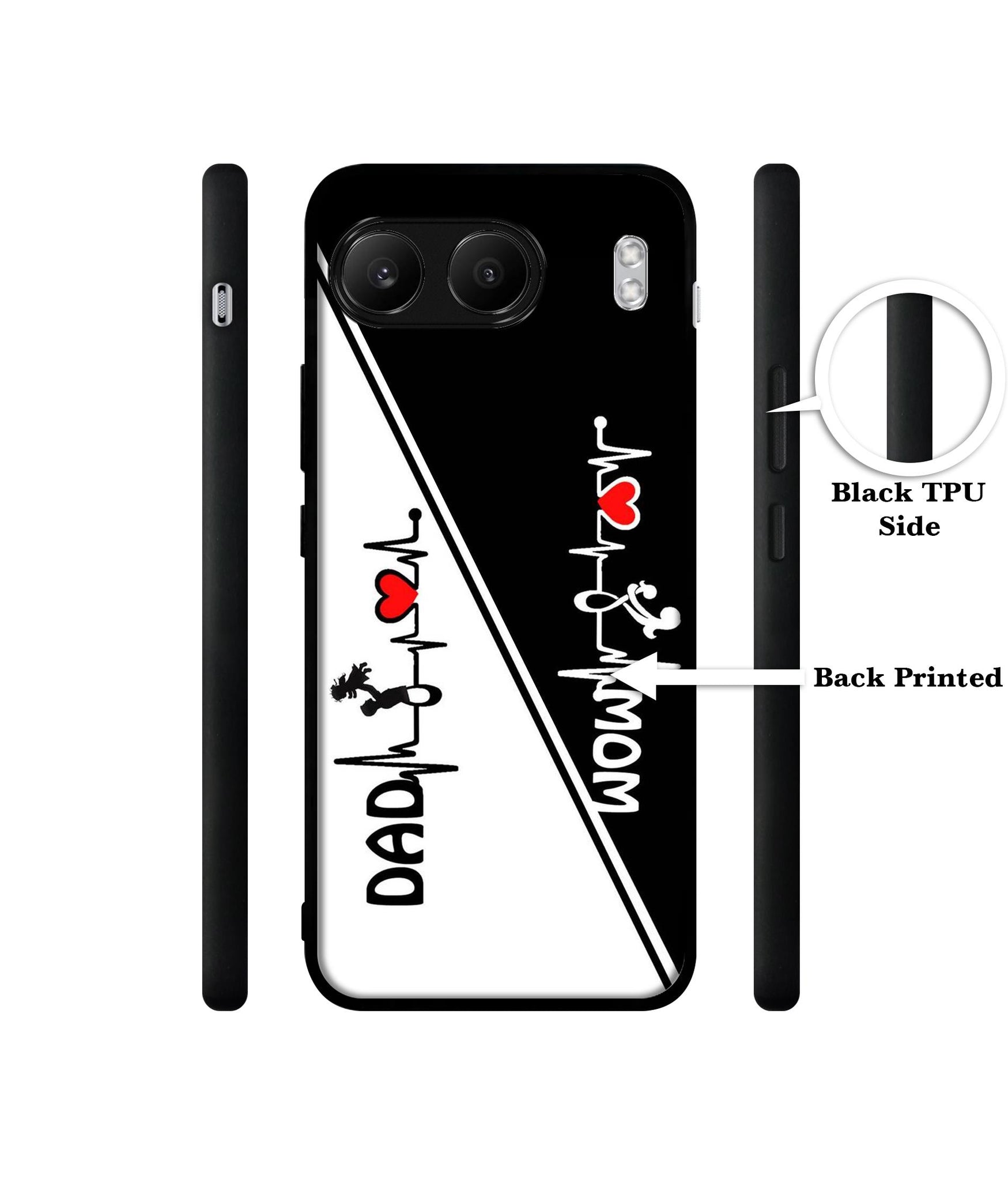 Mom and Dad Lover Designer 2D Printed Back Case Cover for OnePlus Nord 4 5G