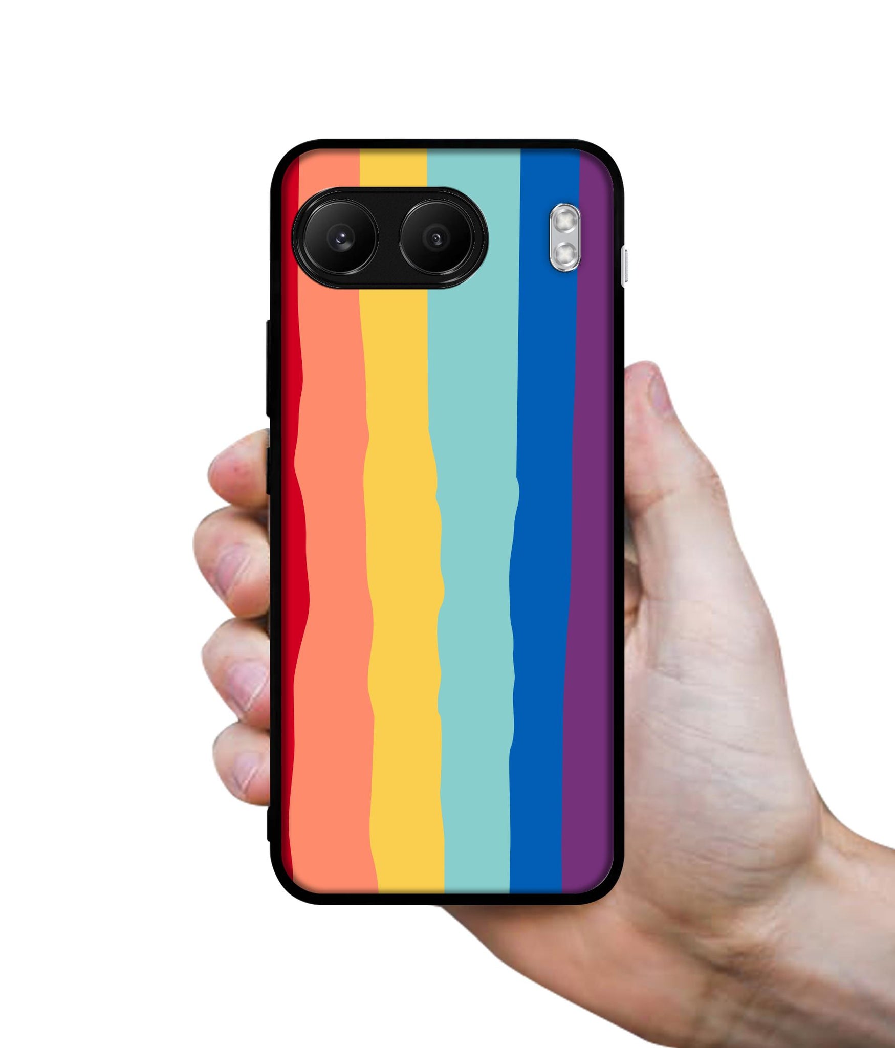 Rainbow Designer 2D Printed Back Case Cover for OnePlus Nord 4 5G
