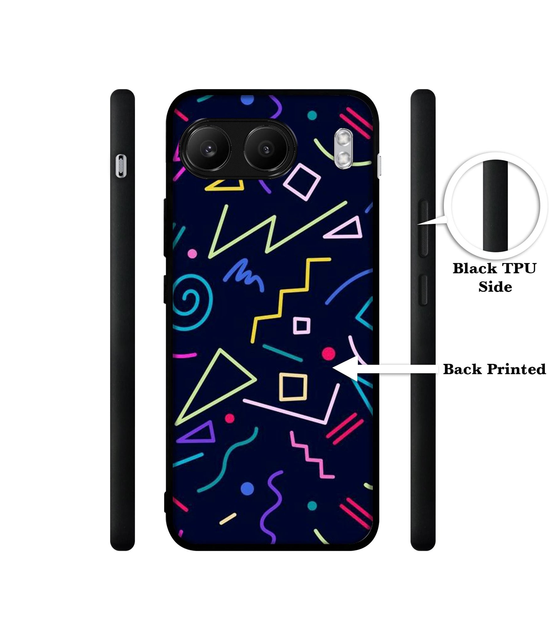Retro Abstract Designer 2D Printed Back Case Cover for OnePlus Nord 4 5G