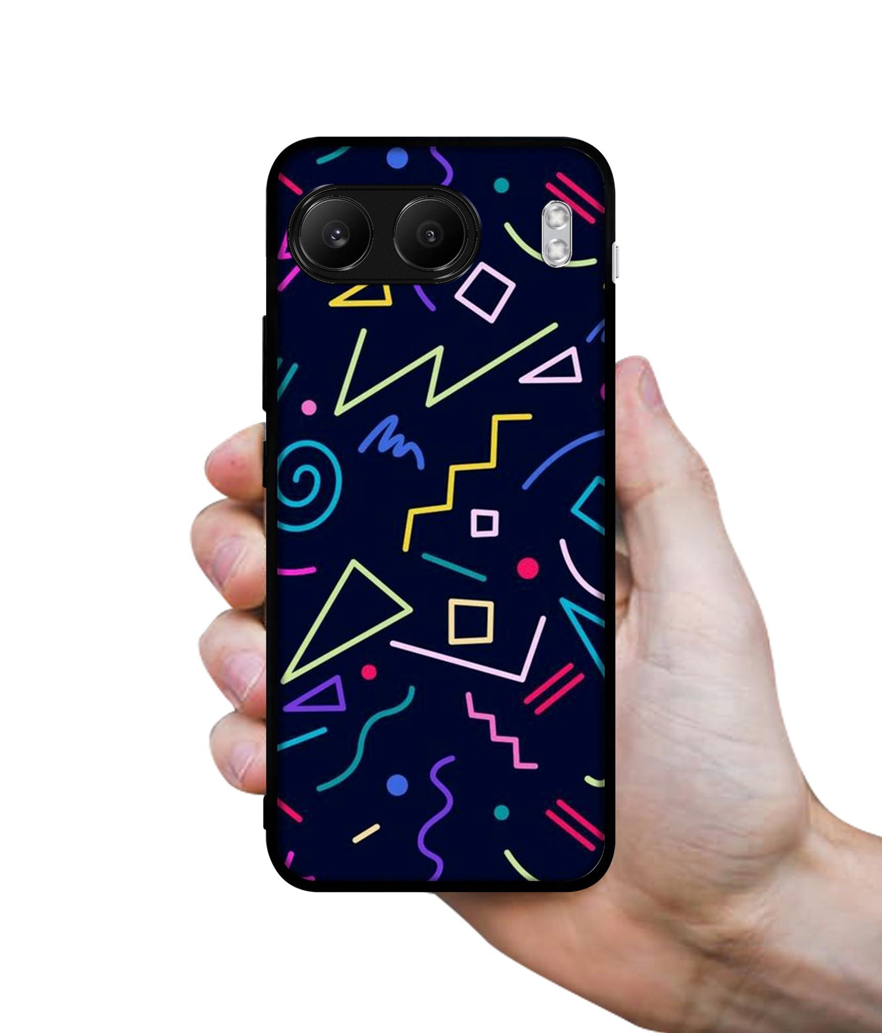 Retro Abstract Designer 2D Printed Back Case Cover for OnePlus Nord 4 5G
