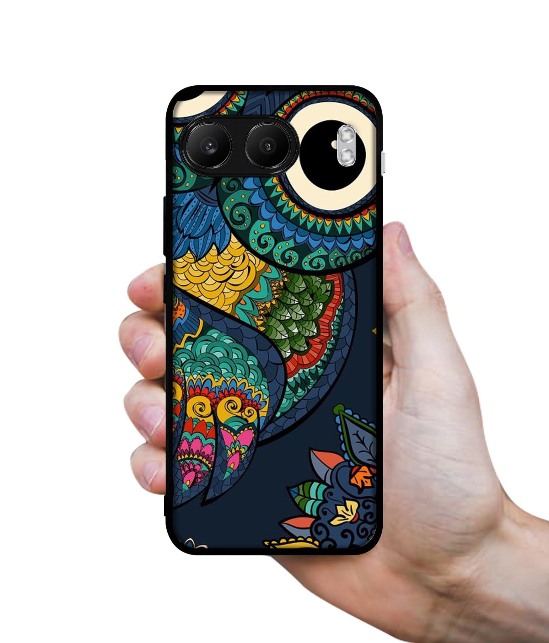Owl Illustration Designer 2D Printed Back Case Cover for OnePlus Nord 4 5G