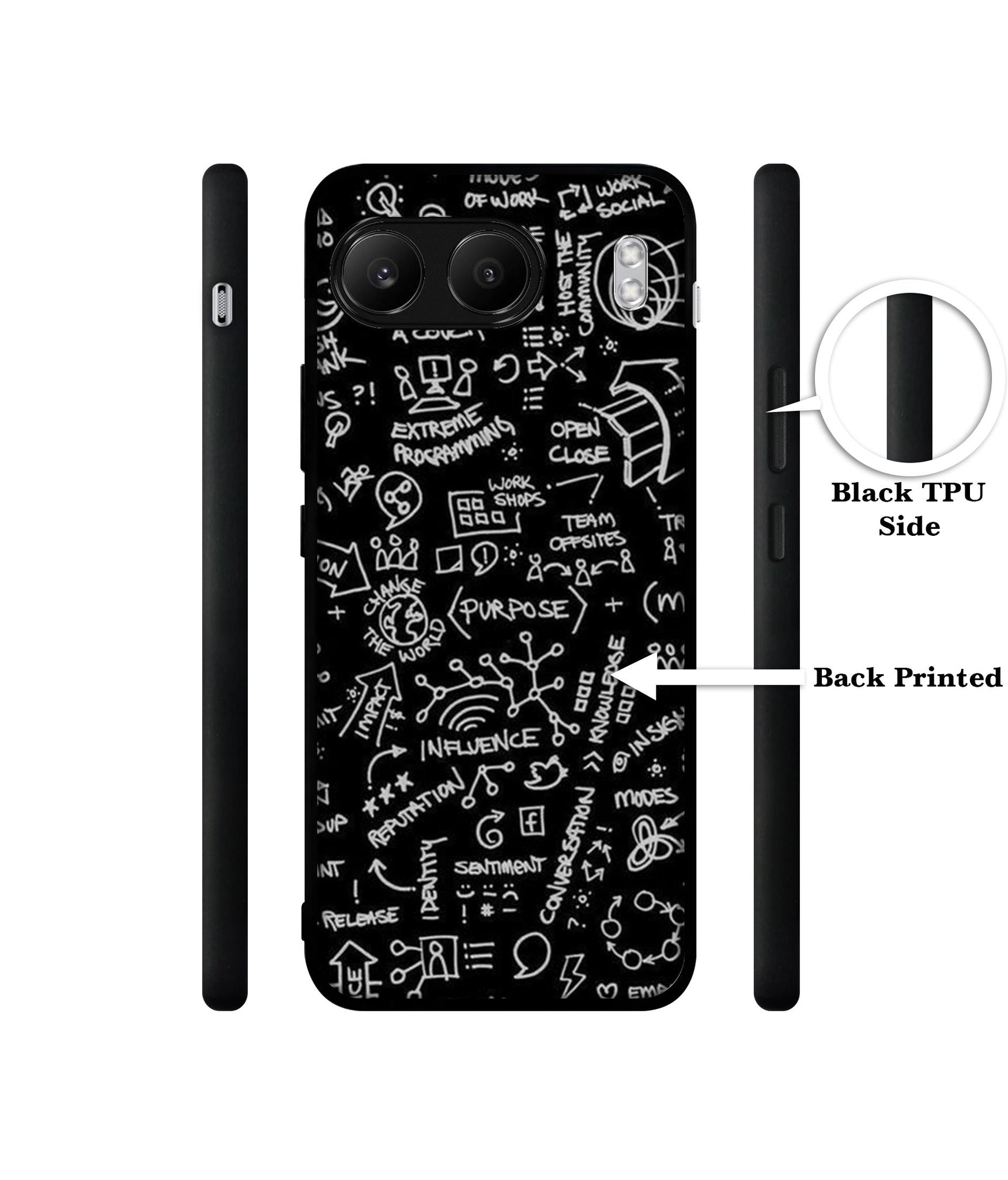 Formulas Designer 2D Printed Back Case Cover for OnePlus Nord 4 5G