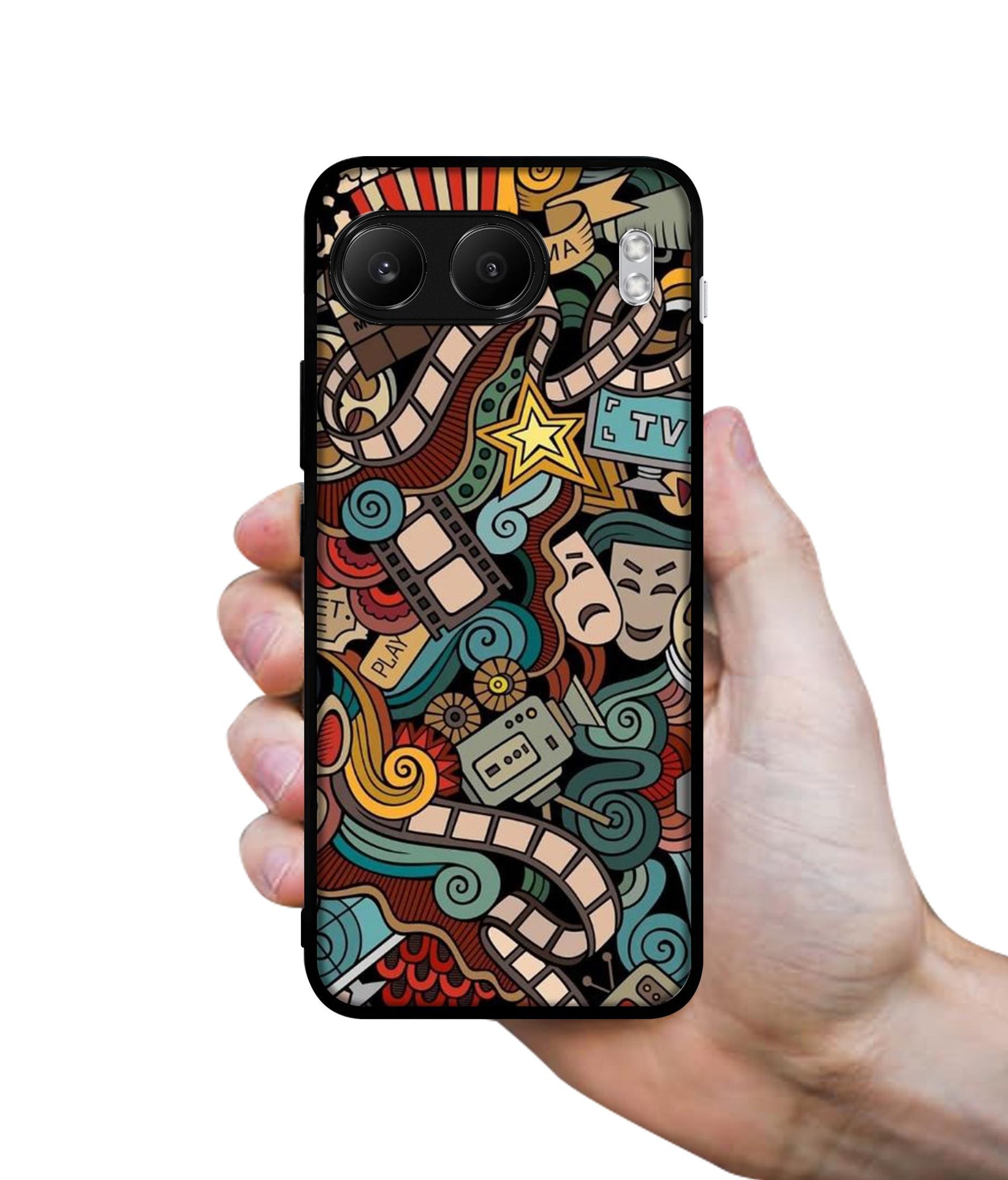 Movies Designer 2D Printed Back Case Cover for OnePlus Nord 4 5G