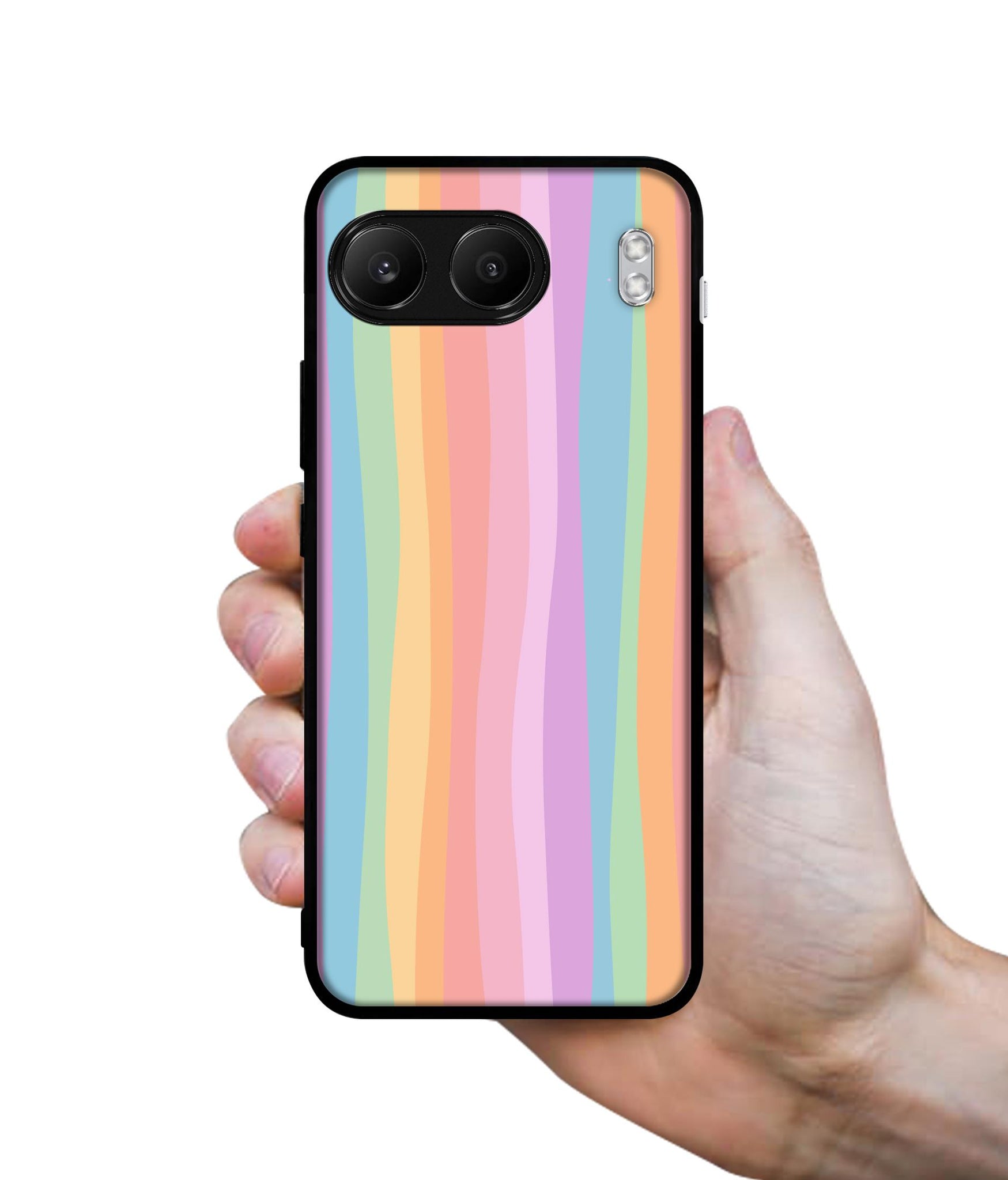 Cool Rainbow Designer 2D Printed Back Case Cover for OnePlus Nord 4 5G