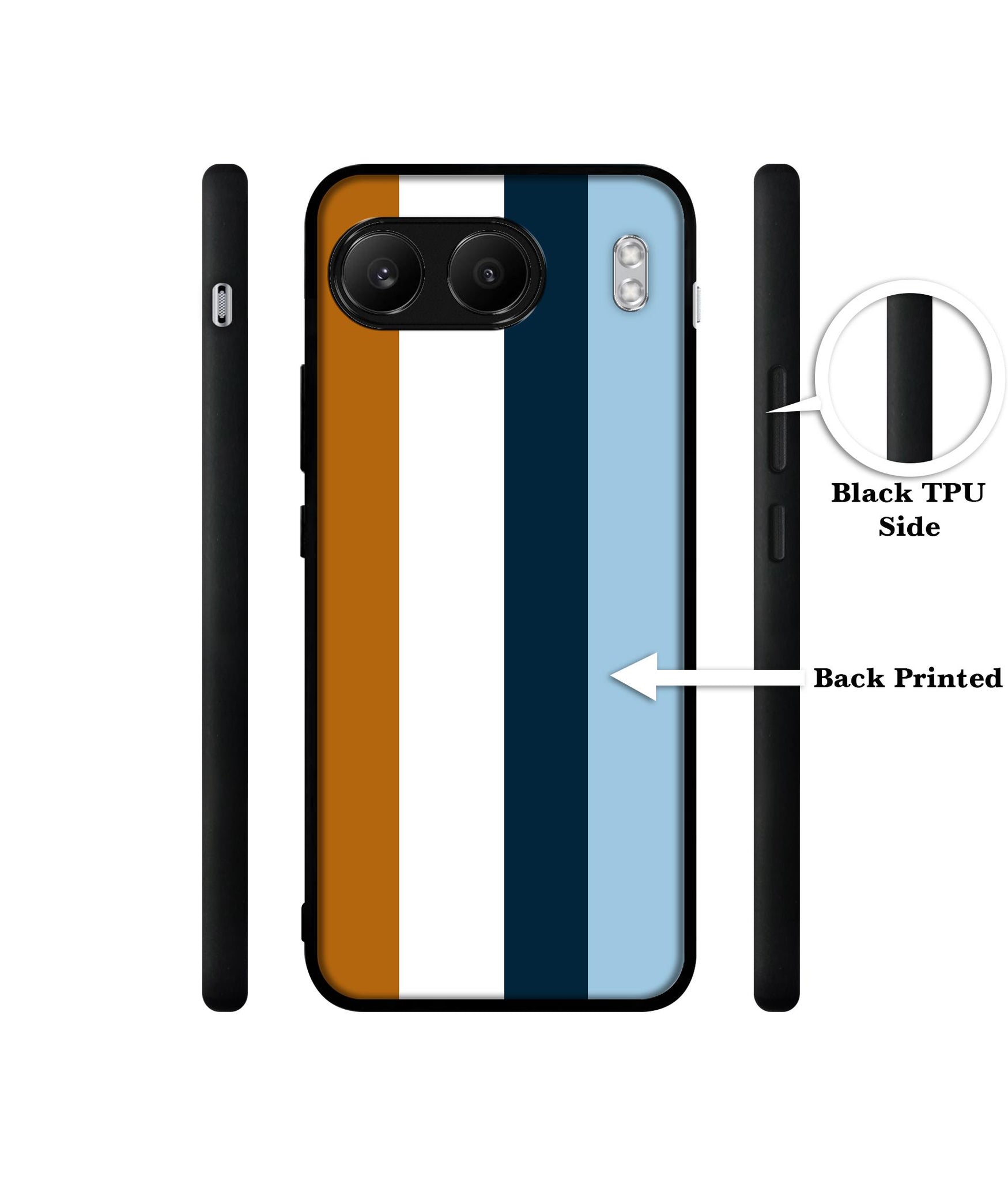 Color Stripes Designer 2D Printed Back Case Cover for OnePlus Nord 4 5G