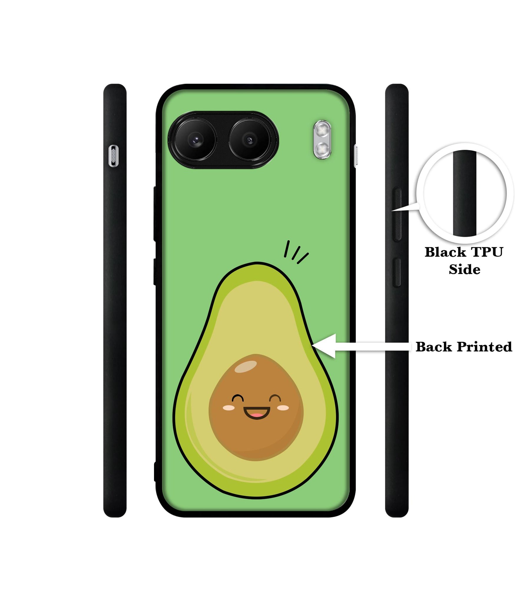 Avocados Designer 2D Printed Back Case Cover for OnePlus Nord 4 5G
