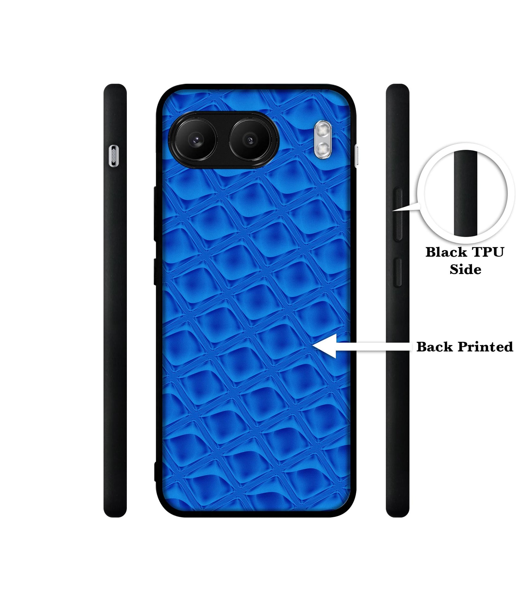 Blue Diamond Designer 2D Printed Back Case Cover for OnePlus Nord 4 5G