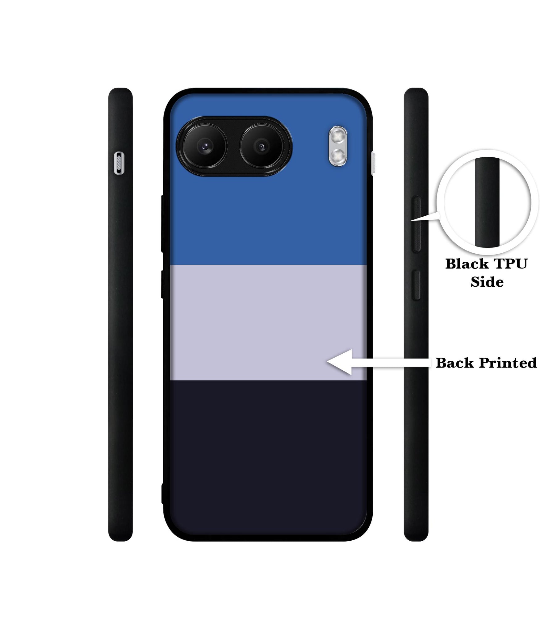 Three Color Stripes Designer 2D Printed Back Case Cover for OnePlus Nord 4 5G