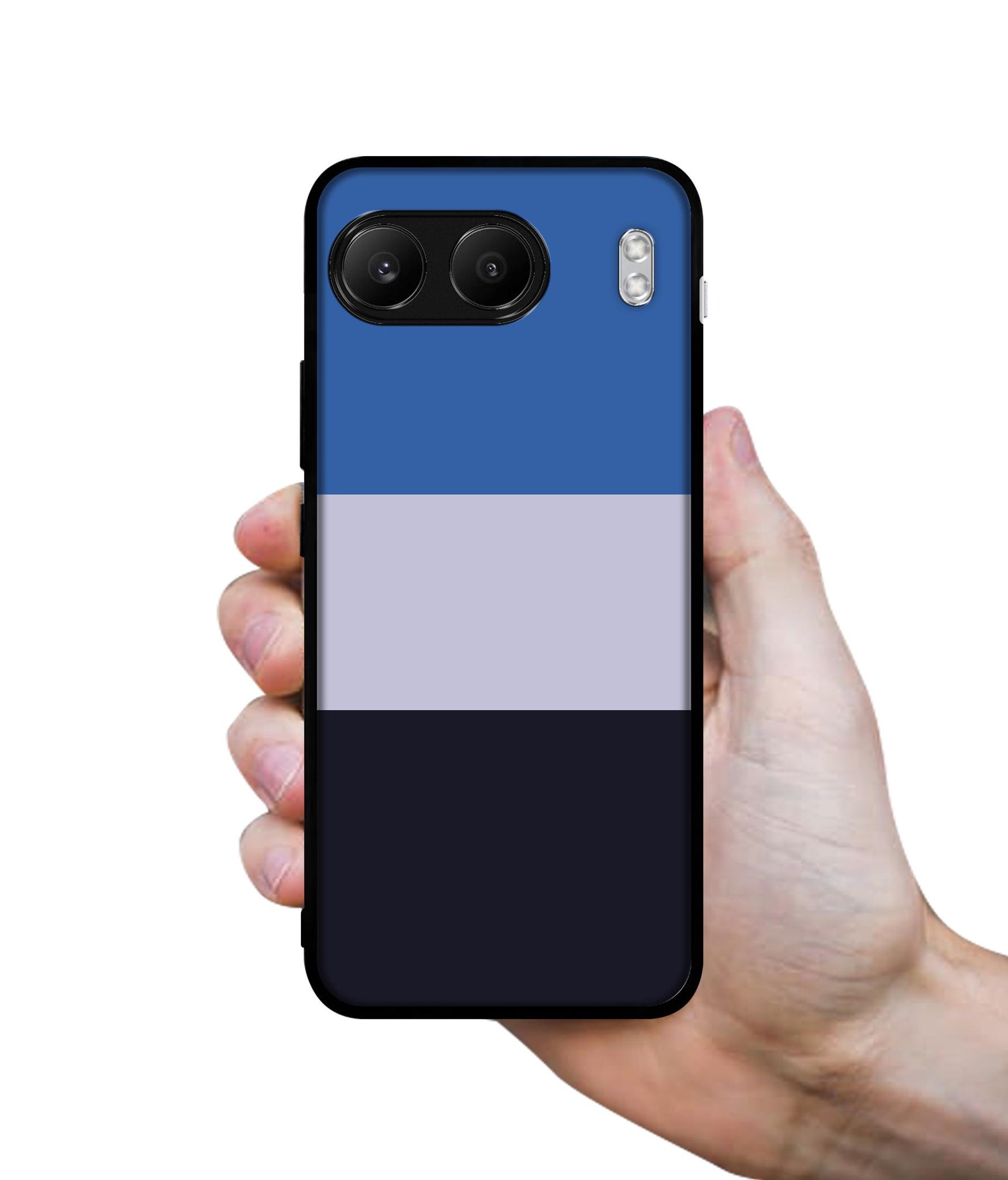 Three Color Stripes Designer 2D Printed Back Case Cover for OnePlus Nord 4 5G