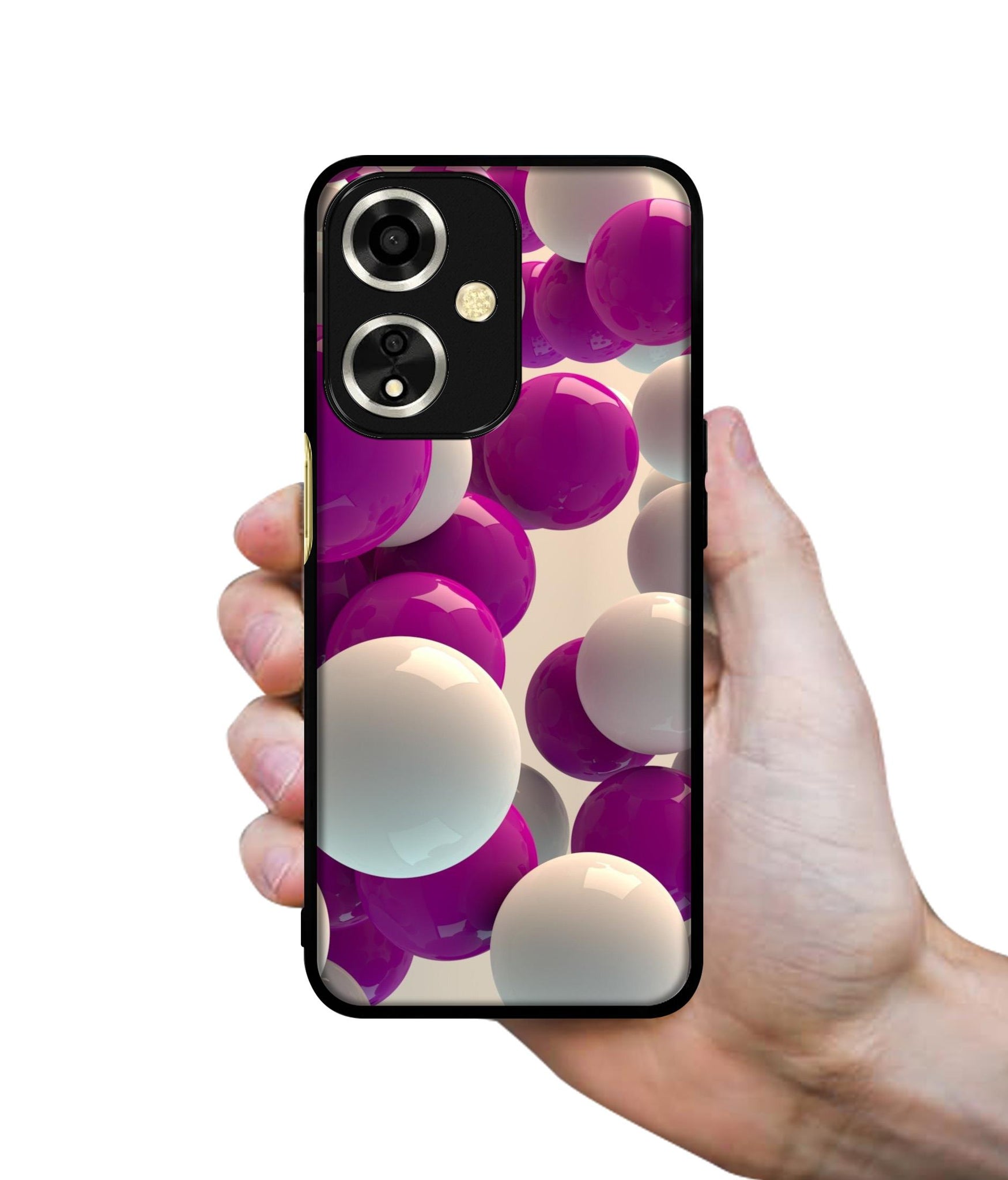 3D Balloons Designer 2D Printed Back Case Cover for Oppo A59 5G