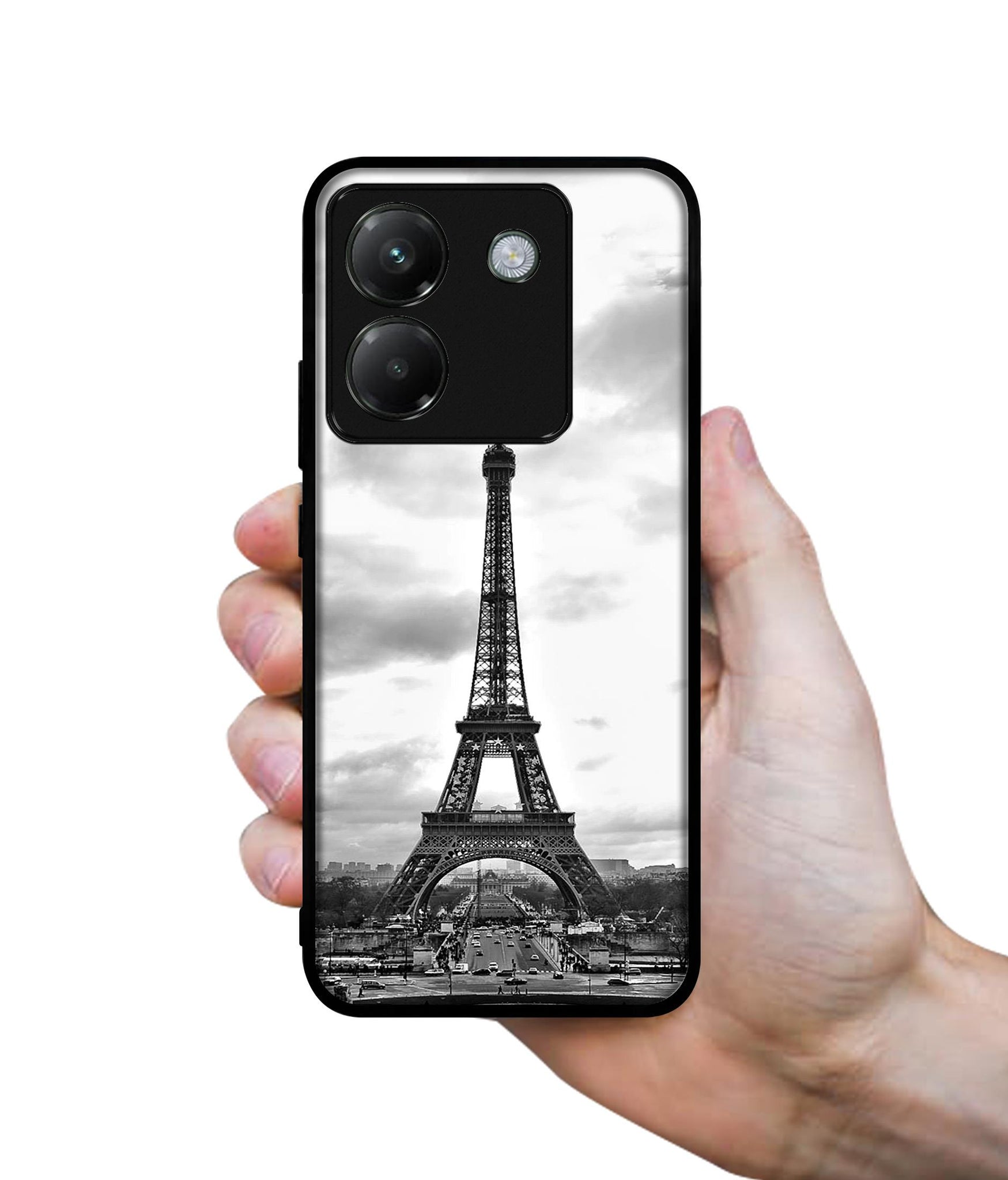 Eiffel Tower Designer 2D Printed Back Case Cover for Poco M7 Pro 5G