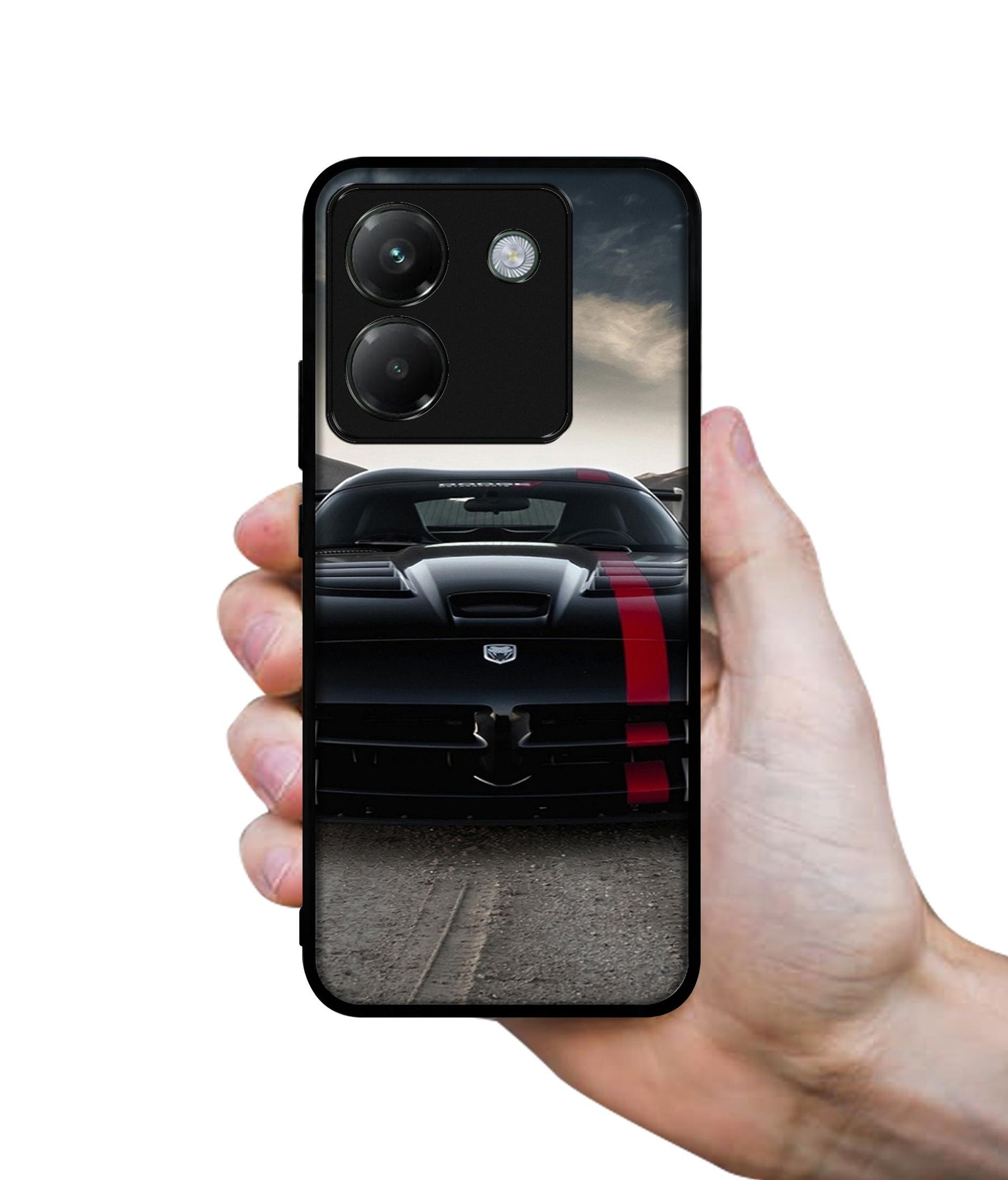 Sports Car Pattern Designer 2D Printed Back Case Cover for Poco M7 Pro 5G