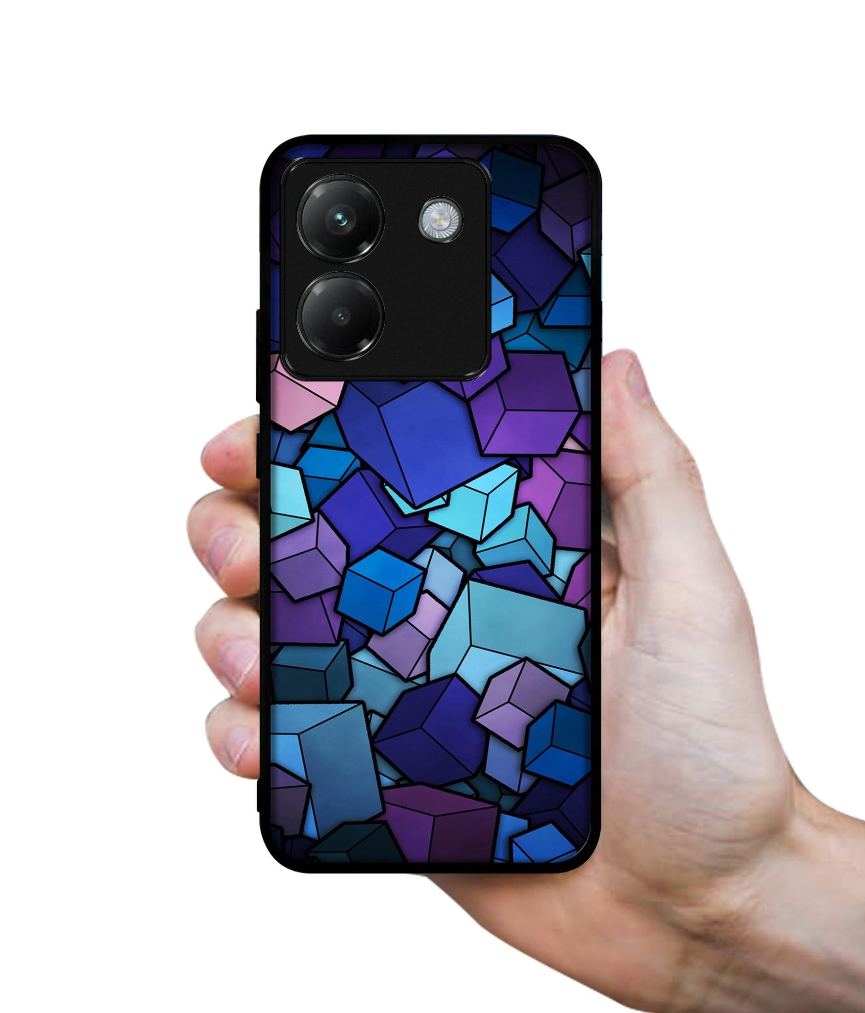 Color Box Designer 2D Printed Back Case Cover for Poco M7 Pro 5G