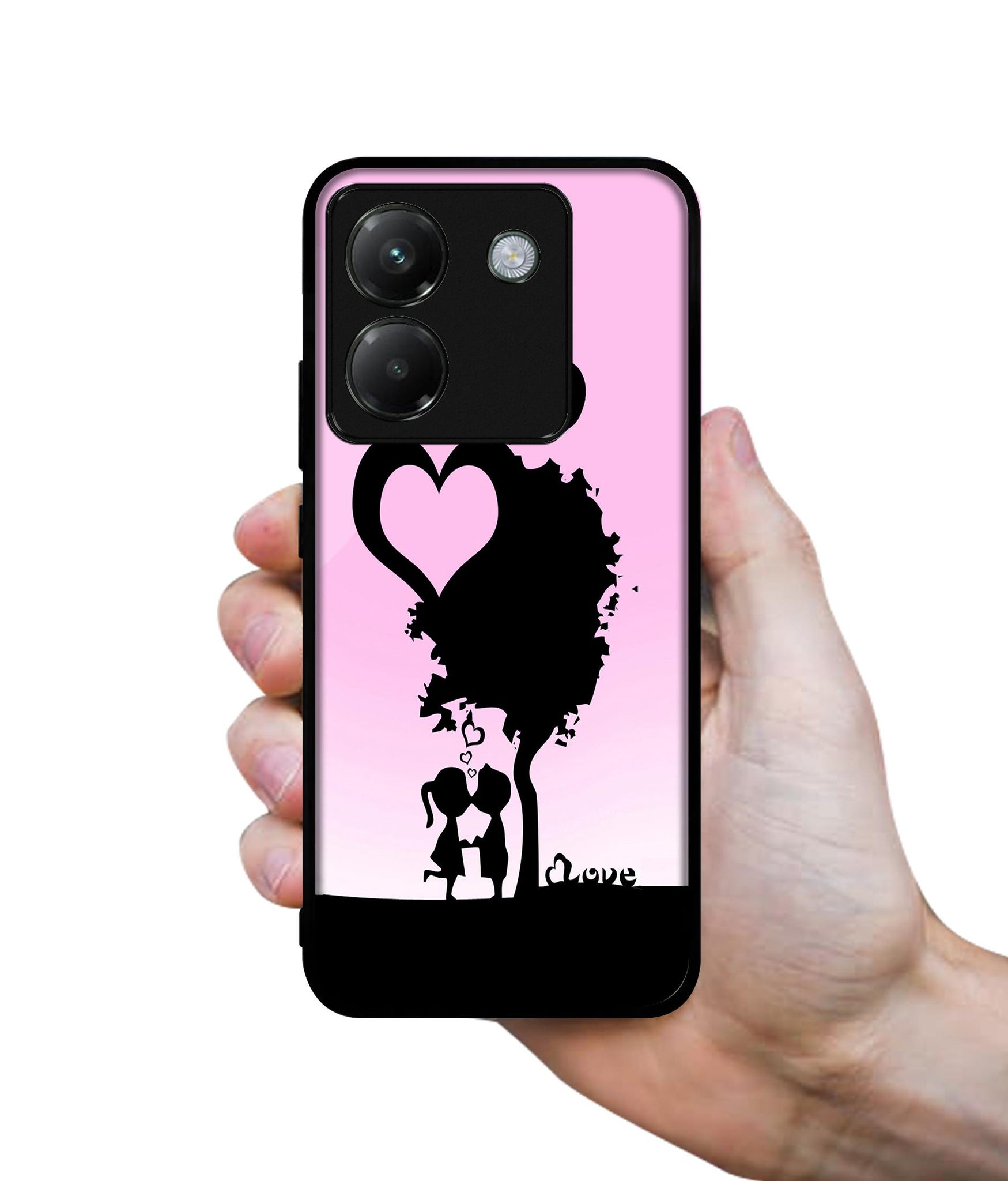 Sweet Love Designer 2D Printed Back Case Cover for Poco M7 Pro 5G