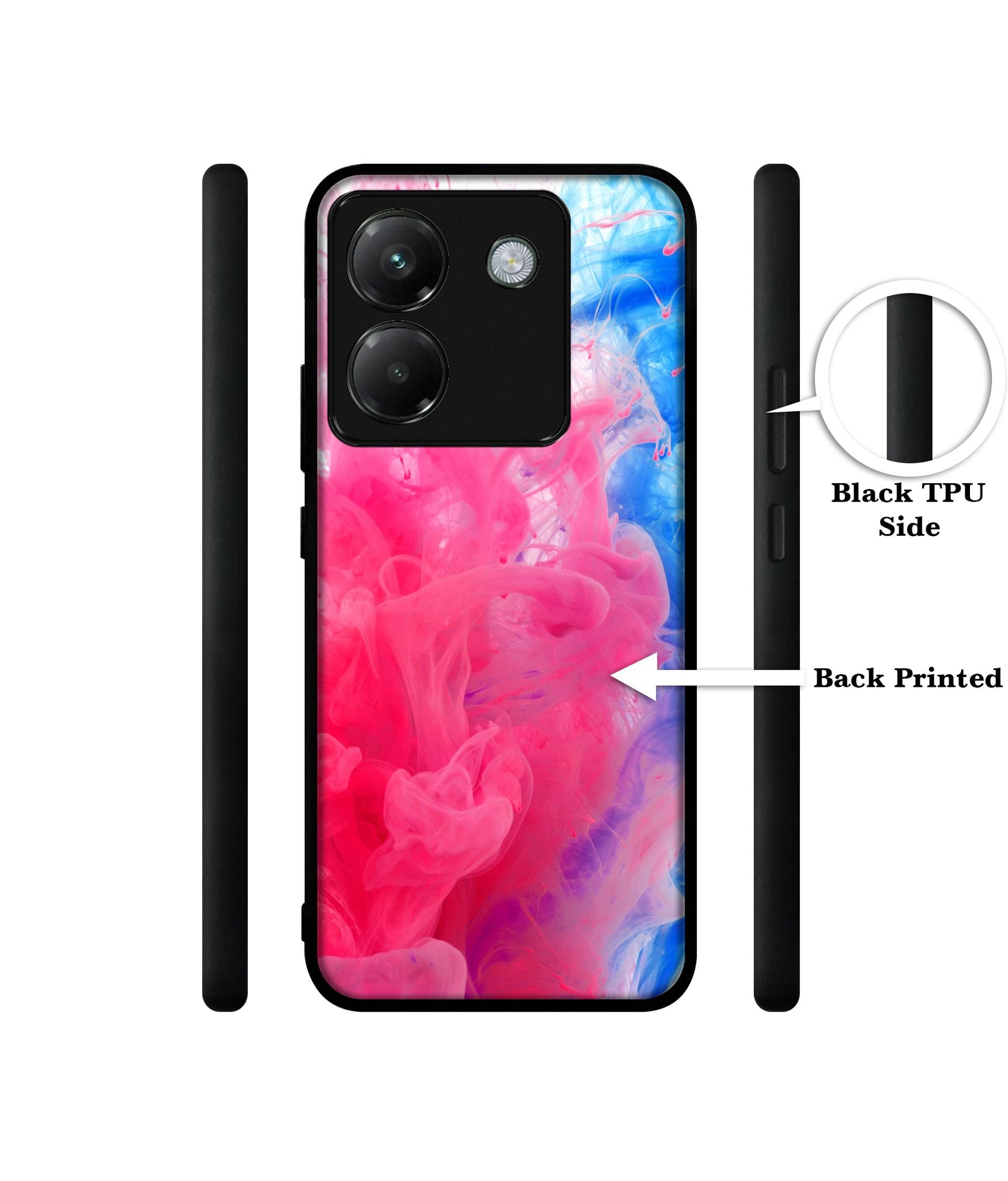 Fractal Paint Designer 2D Printed Back Case Cover for Poco M7 Pro 5G