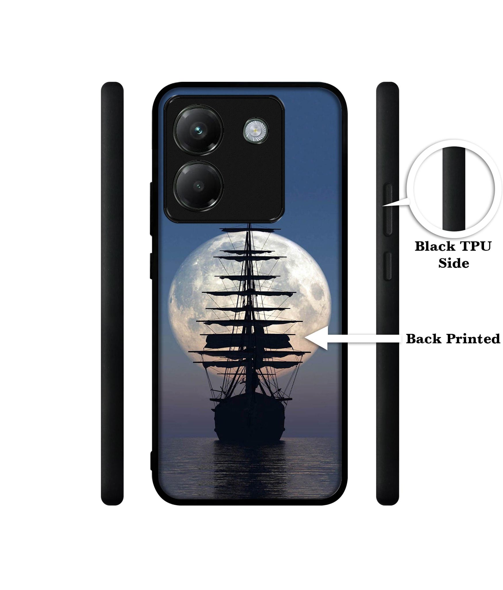 Sea Sunset Designer 2D Printed Back Case Cover for Poco M7 Pro 5G