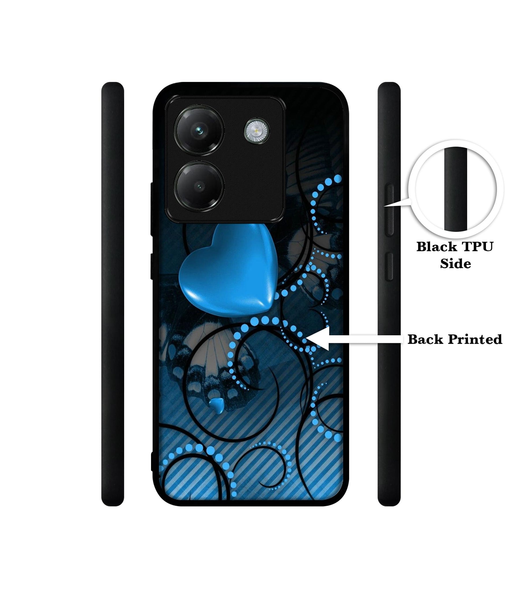 Hart Designer 2D Printed Back Case Cover for Poco M7 Pro 5G