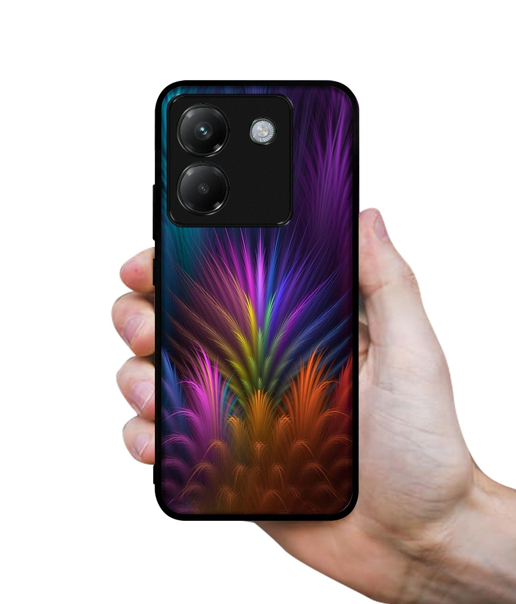 Multicoloured Designer 2D Printed Back Case Cover for Poco M7 Pro 5G