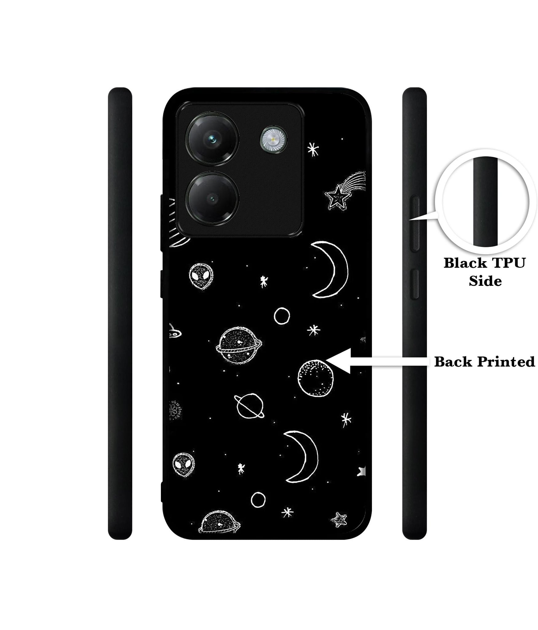 Space Stars Universe Designer 2D Printed Back Case Cover for Poco M7 Pro 5G