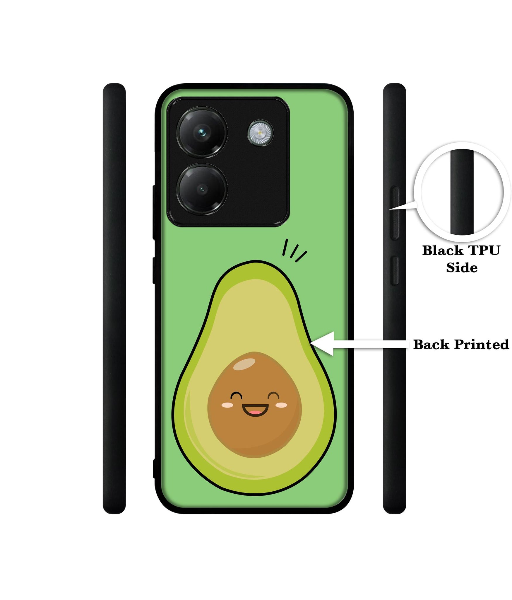 Avocados Designer 2D Printed Back Case Cover for Poco M7 Pro 5G
