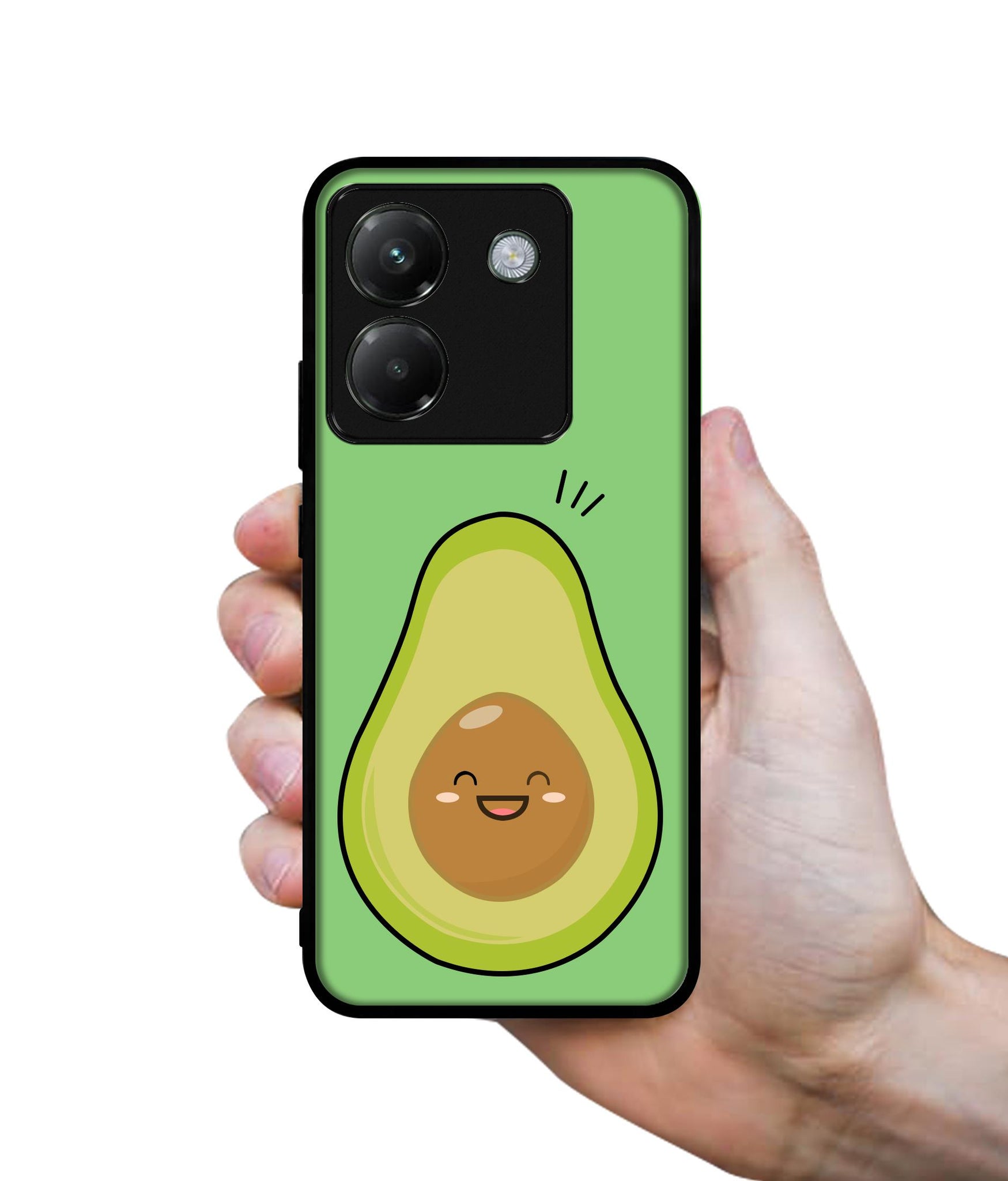 Avocados Designer 2D Printed Back Case Cover for Poco M7 Pro 5G