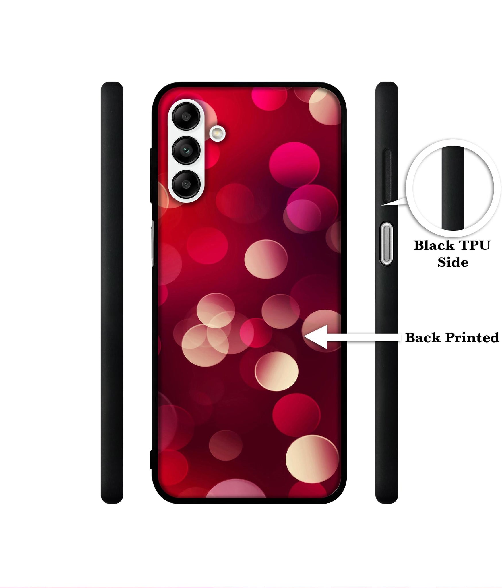 3D Circles Designer 2D Printed Back Case Cover for Samsung Galaxy A04s 4G