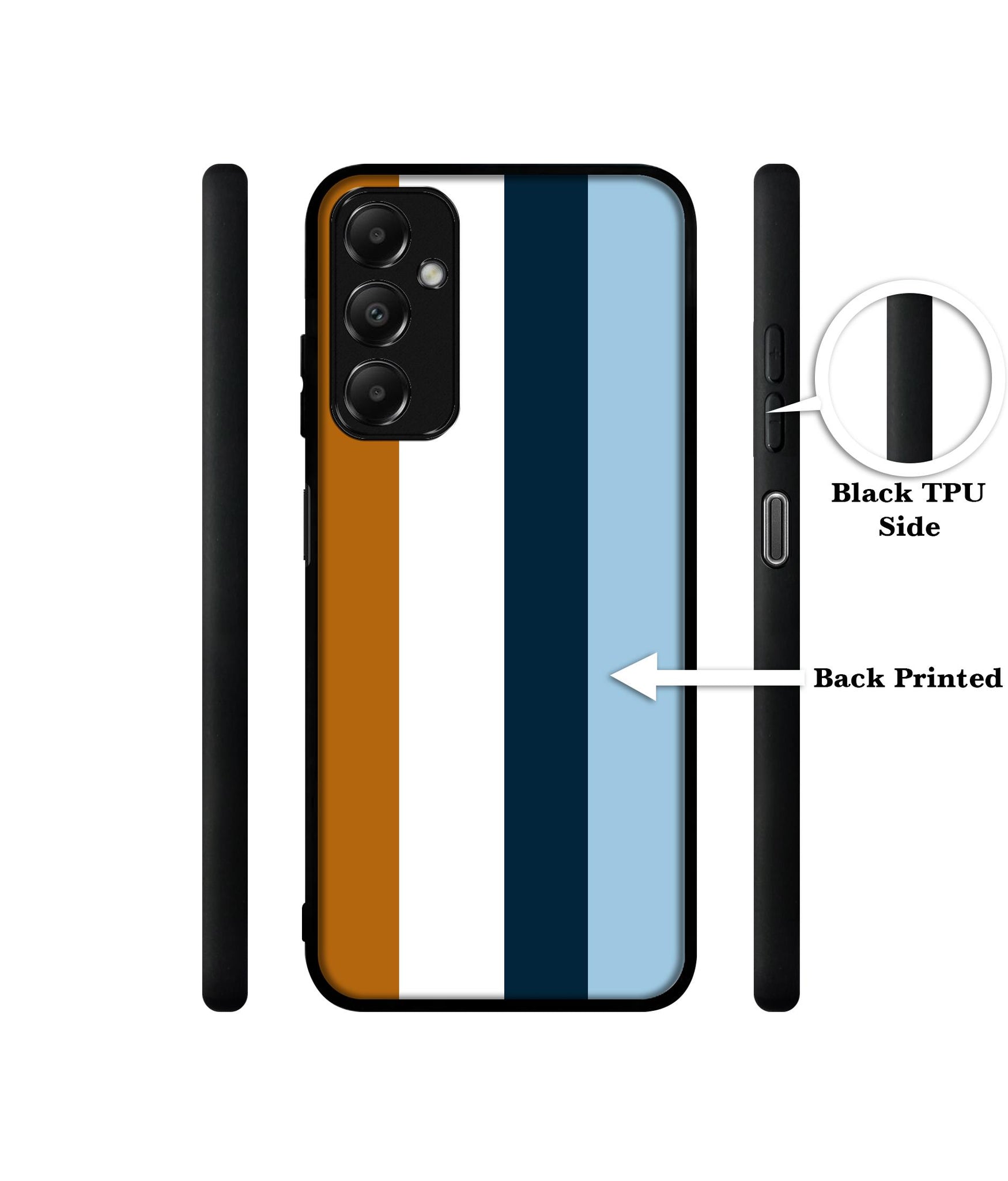 Color Stripes Designer 2D Printed Back Case Cover for Samsung Galaxy A05s 4G