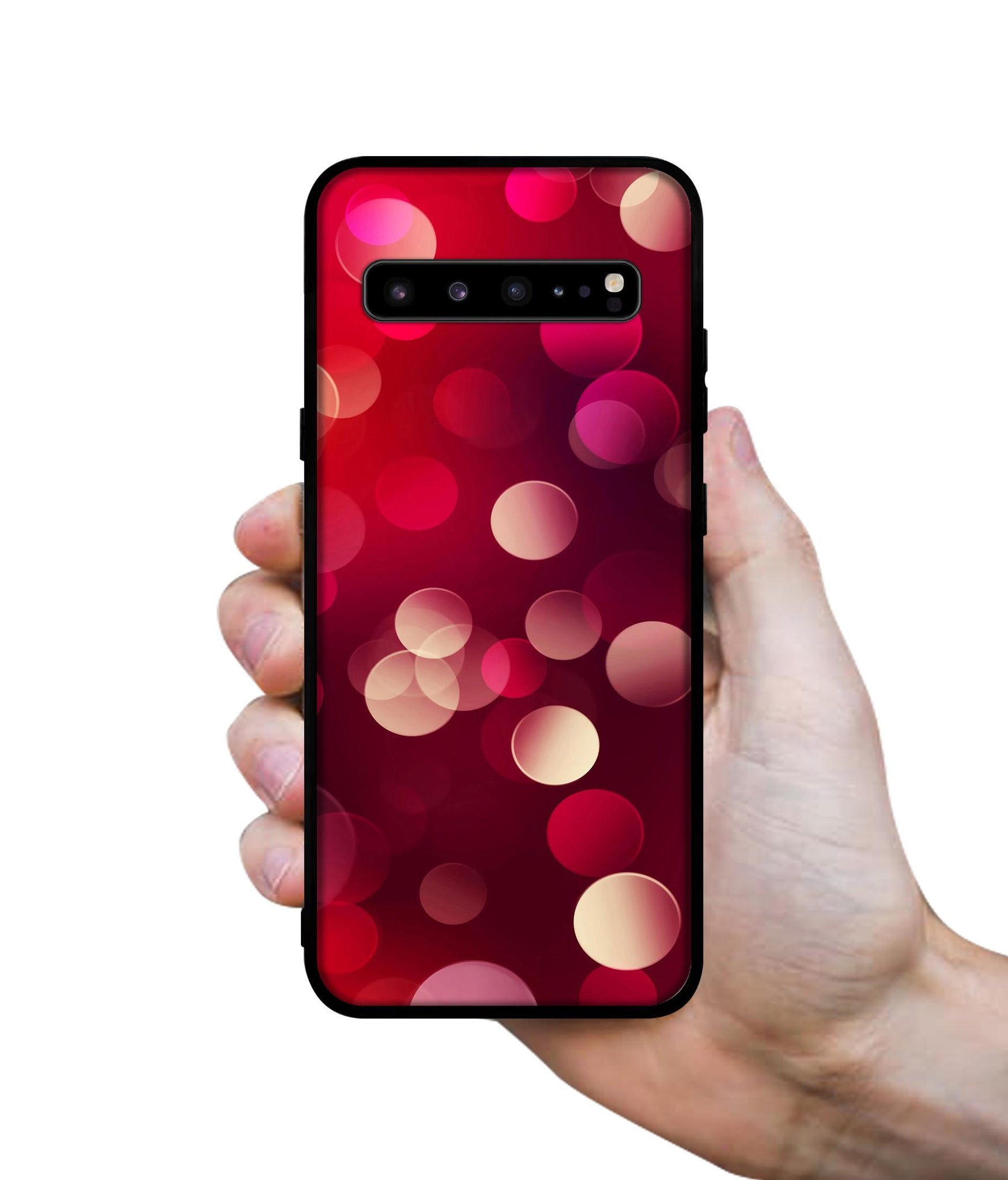 3D Circles Designer 2D Printed Back Case Cover for Samsung Galaxy S10 5G