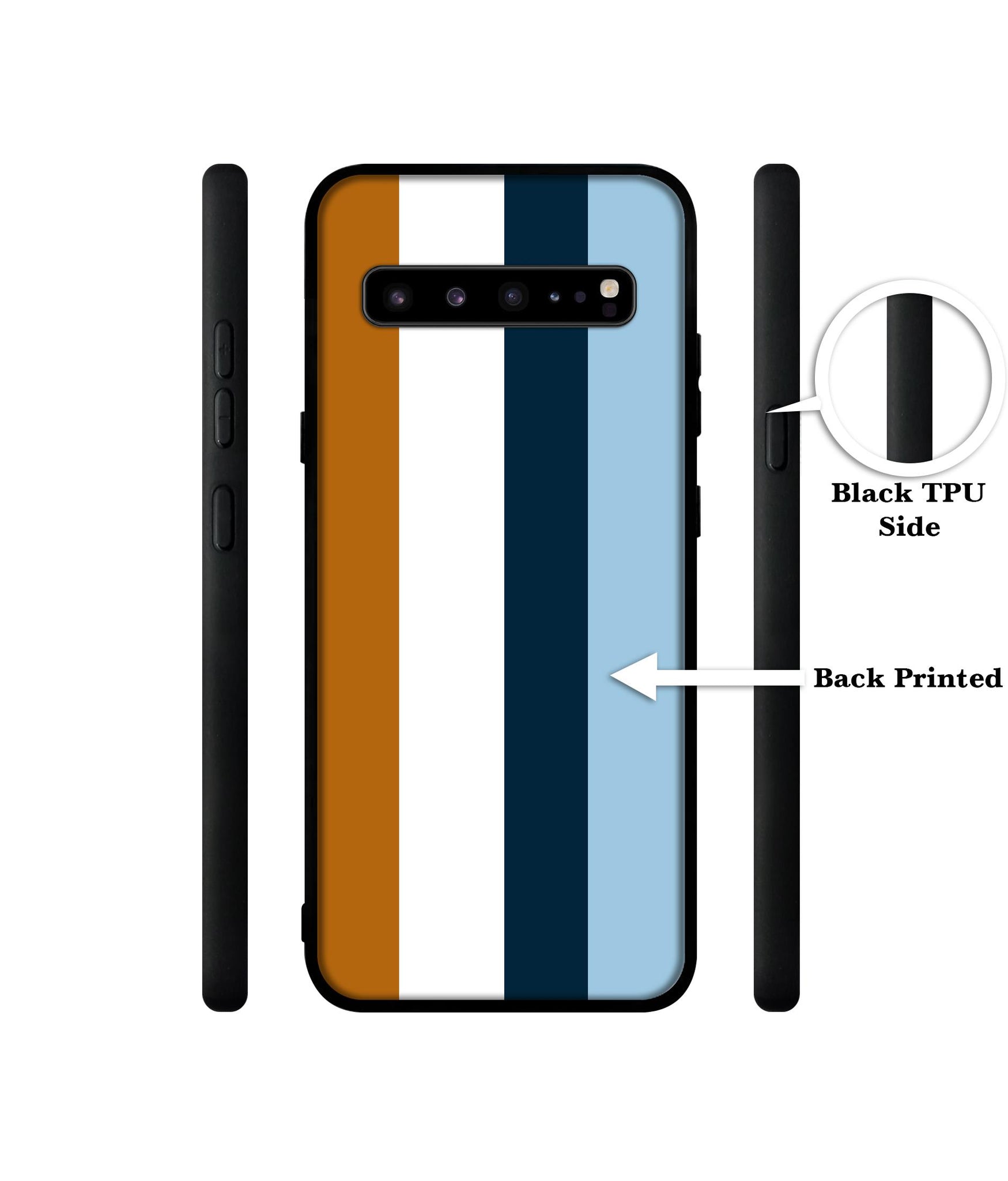 Color Stripes Designer 2D Printed Back Case Cover for Samsung Galaxy S10 5G