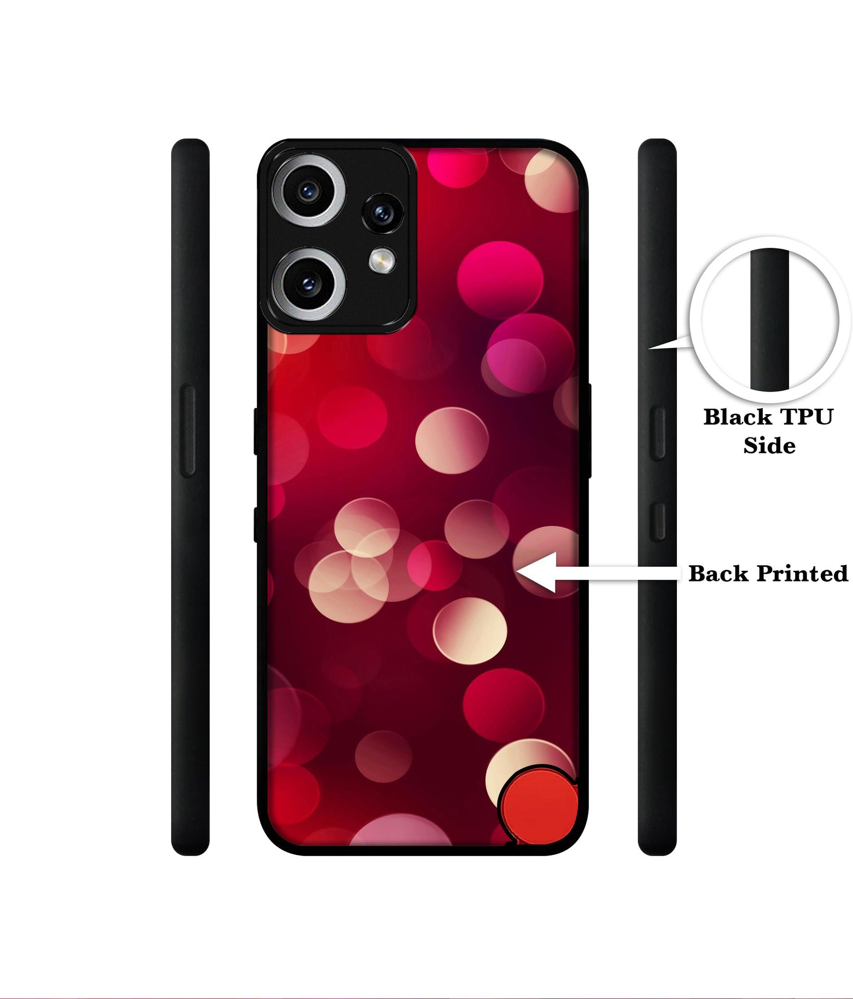 3D Circles Designer 2D Printed Back Case Cover for CMF by Nothing Phone 2 Pro 5G