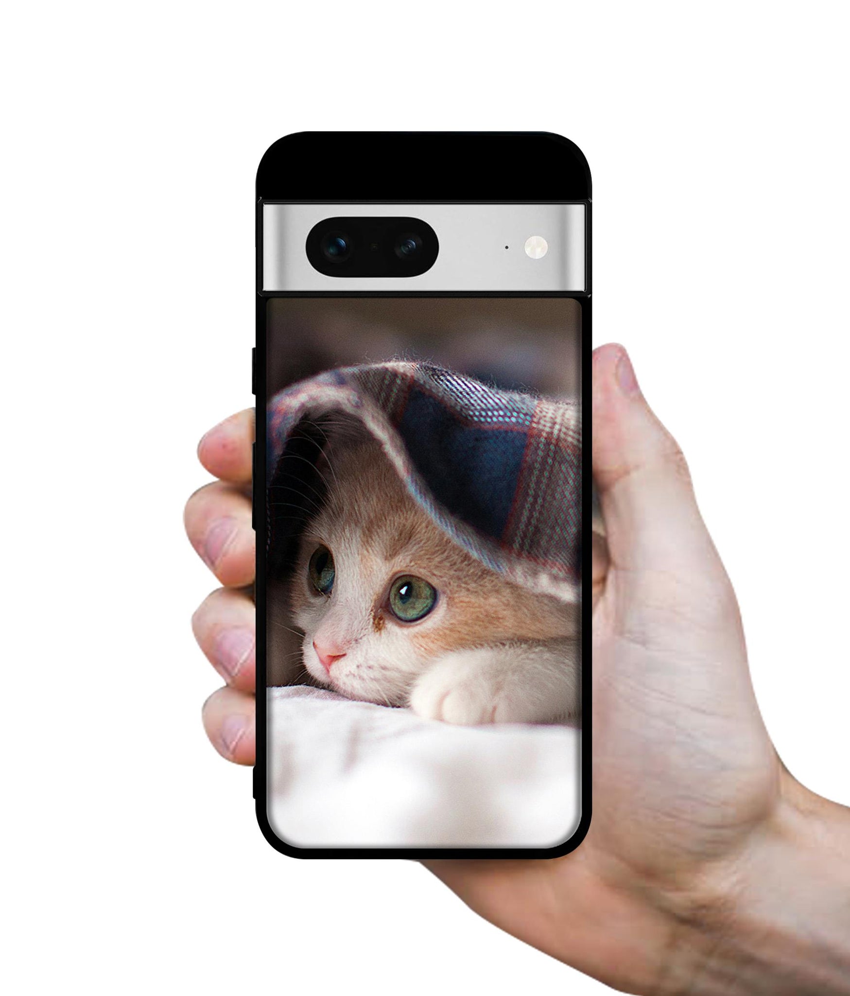 Sleepy Kitten Designer 2D Printed Back Case Cover for Google Pixel 7 5G