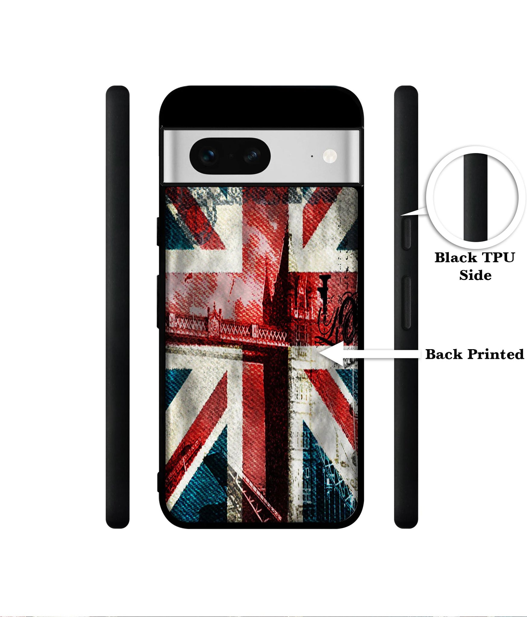 Music Men Designer 2D Printed Back Case Cover for Google Pixel 7 5G