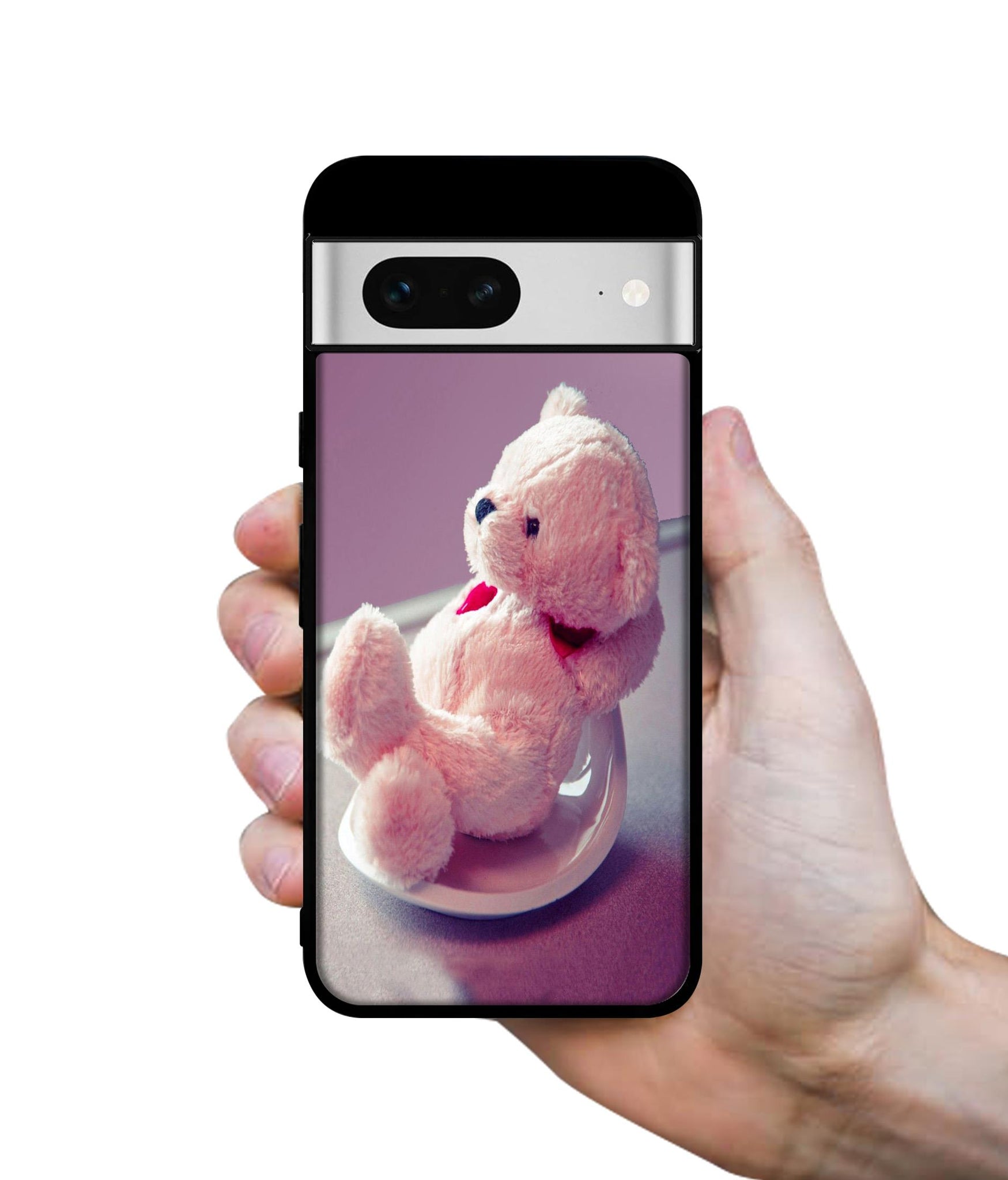Cute Teddy Bear Designer 2D Printed Back Case Cover for Google Pixel 7 5G