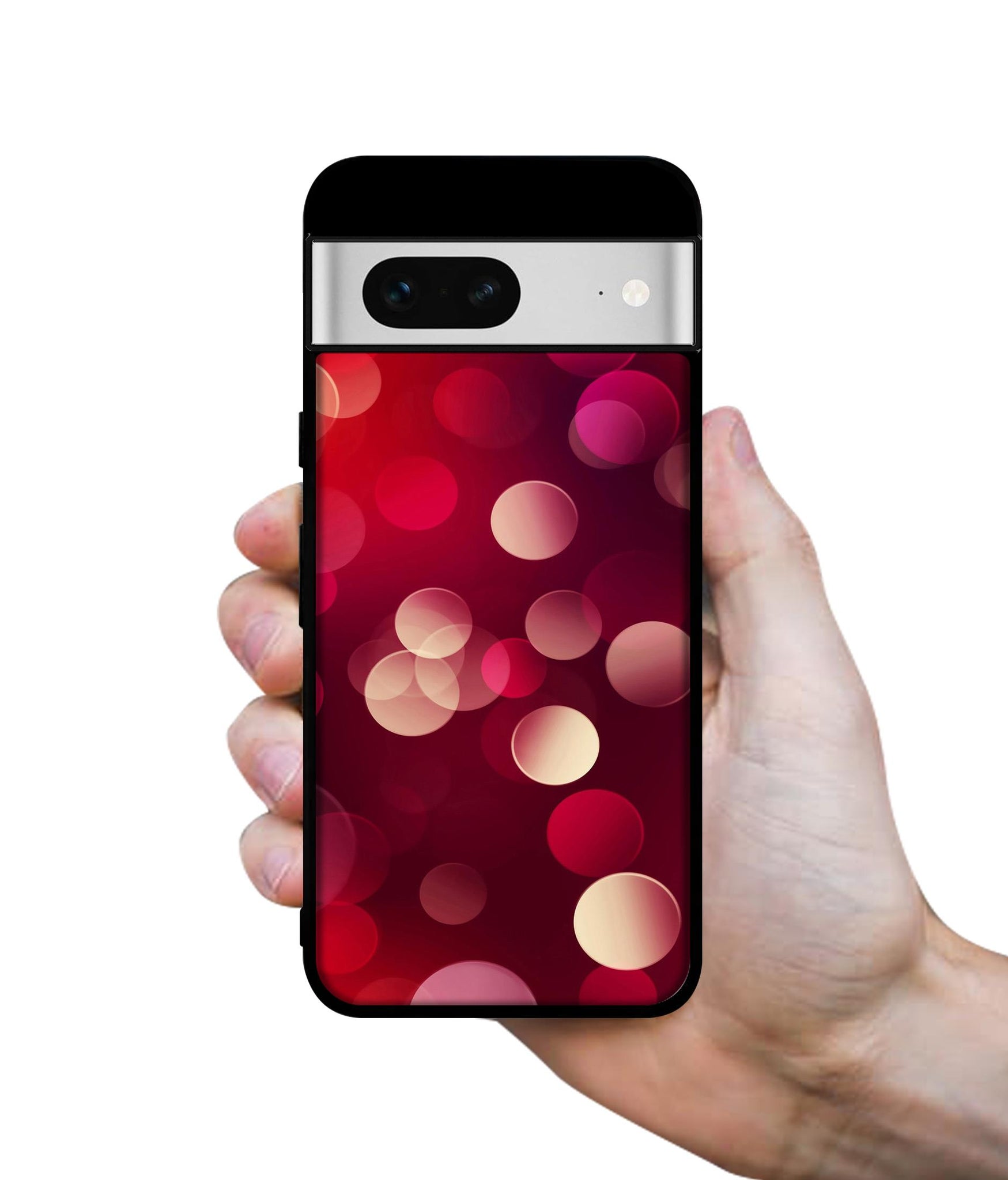 3D Circles Designer 2D Printed Back Case Cover for Google Pixel 7 5G