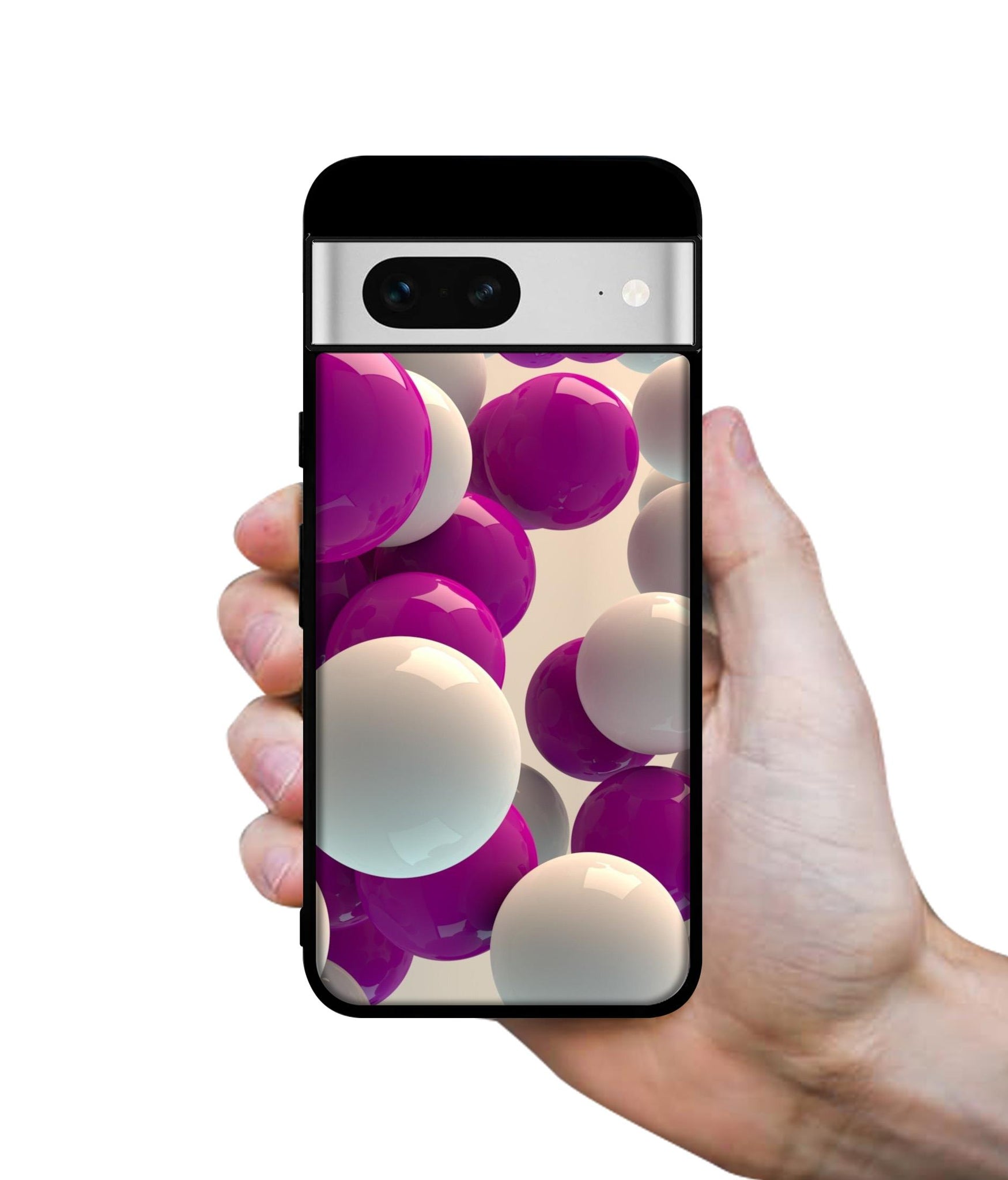 3D Balloons Designer 2D Printed Back Case Cover for Google Pixel 7 5G