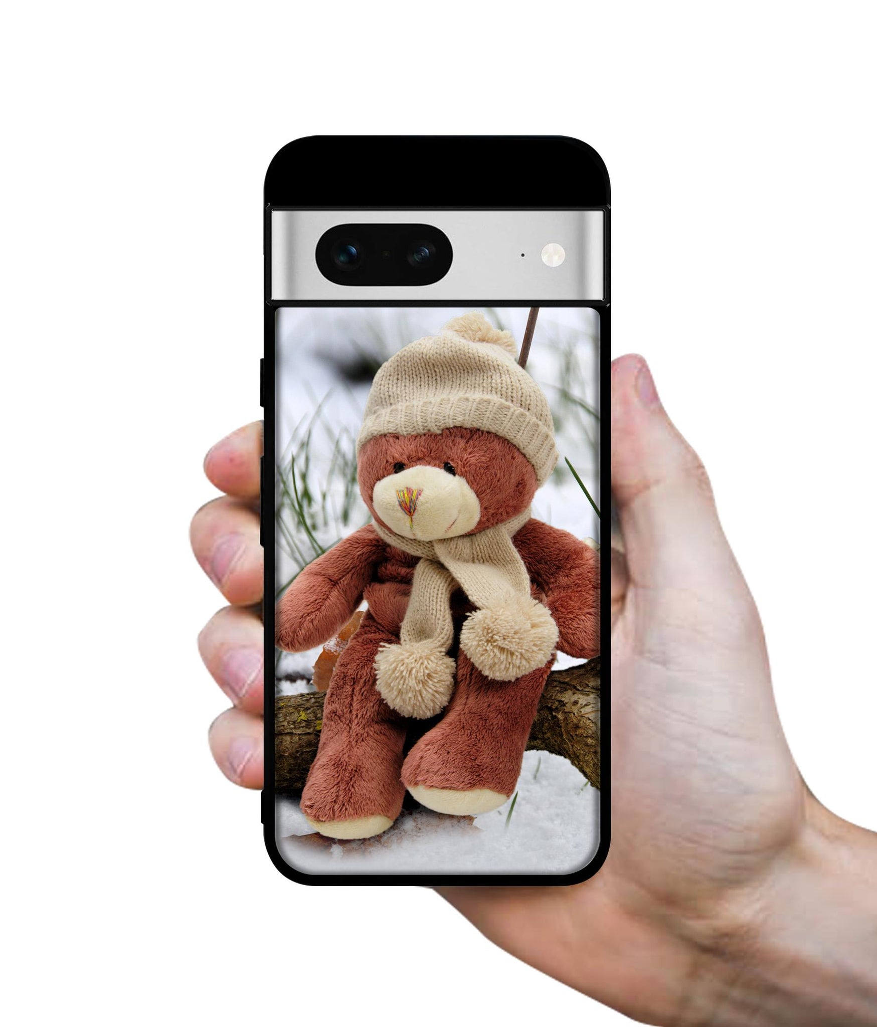 Woolen Bear Designer 2D Printed Back Case Cover for Google Pixel 7 5G