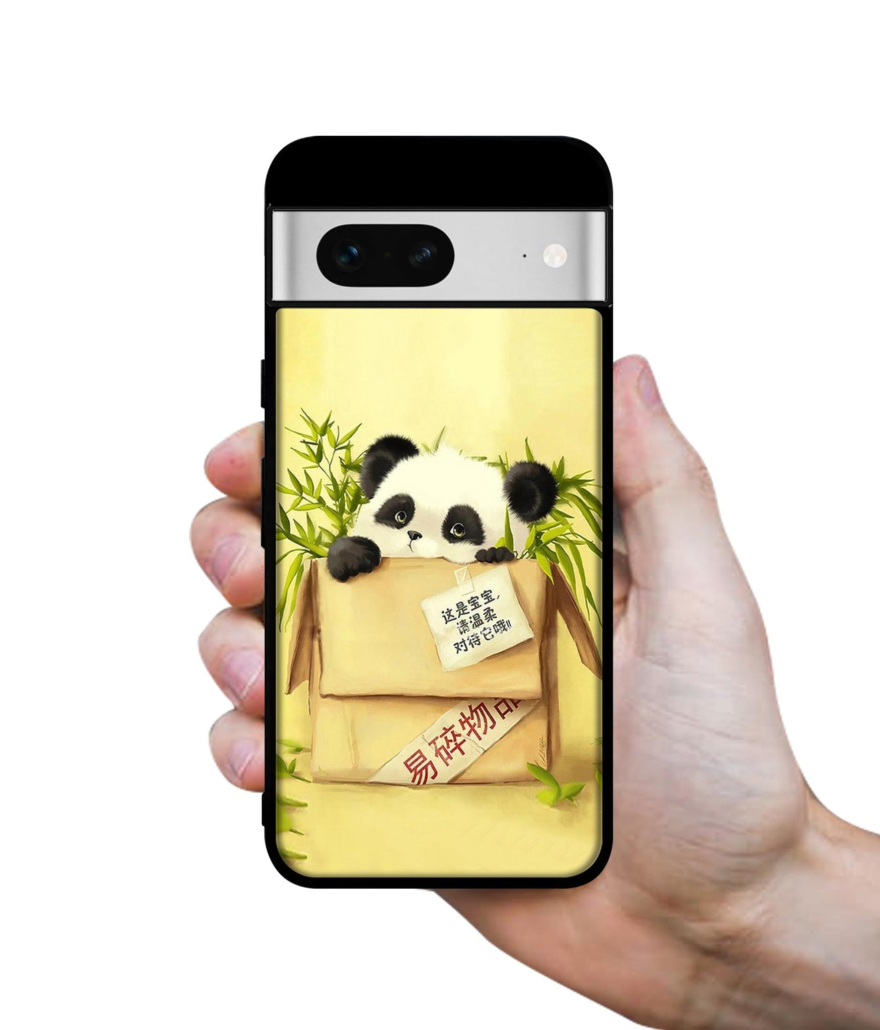 Panda In Box Designer 2D Printed Back Case Cover for Google Pixel 7 5G