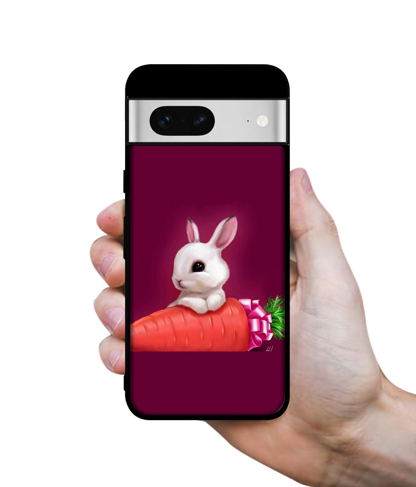 Bunny With Carrot Designer 2D Printed Back Case Cover for Google Pixel 7 5G