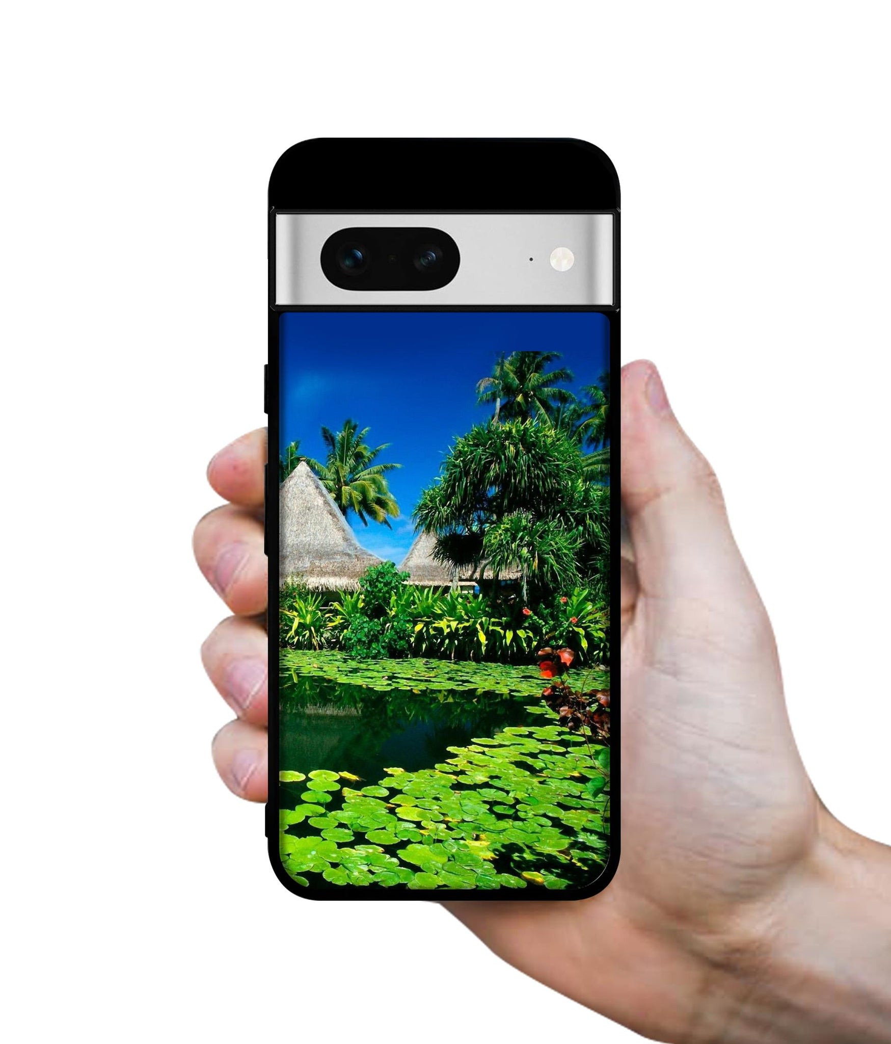 Tropics Water Designer 2D Printed Back Case Cover for Google Pixel 7 5G